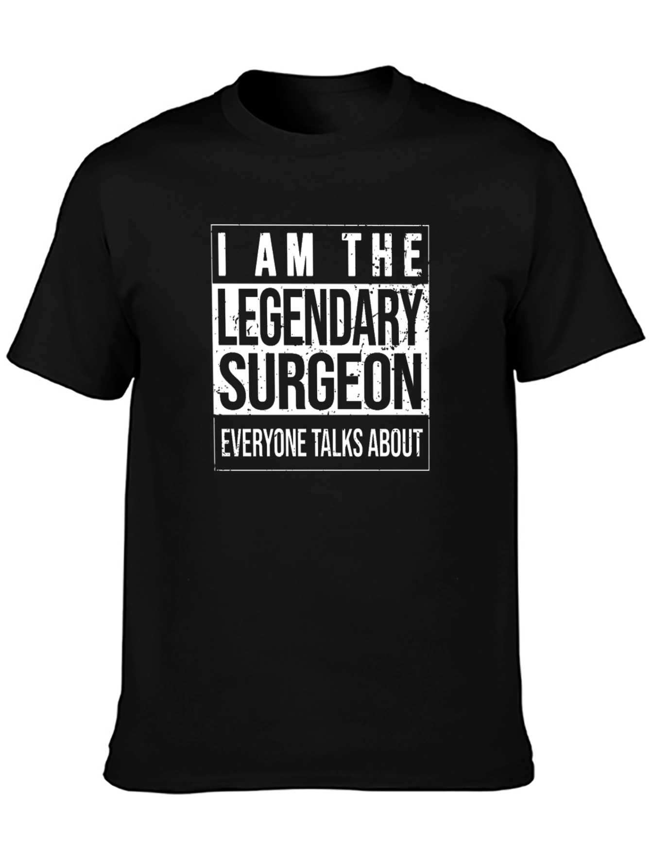 Black Legendary Surgeon Graphic Tee - Black view 3