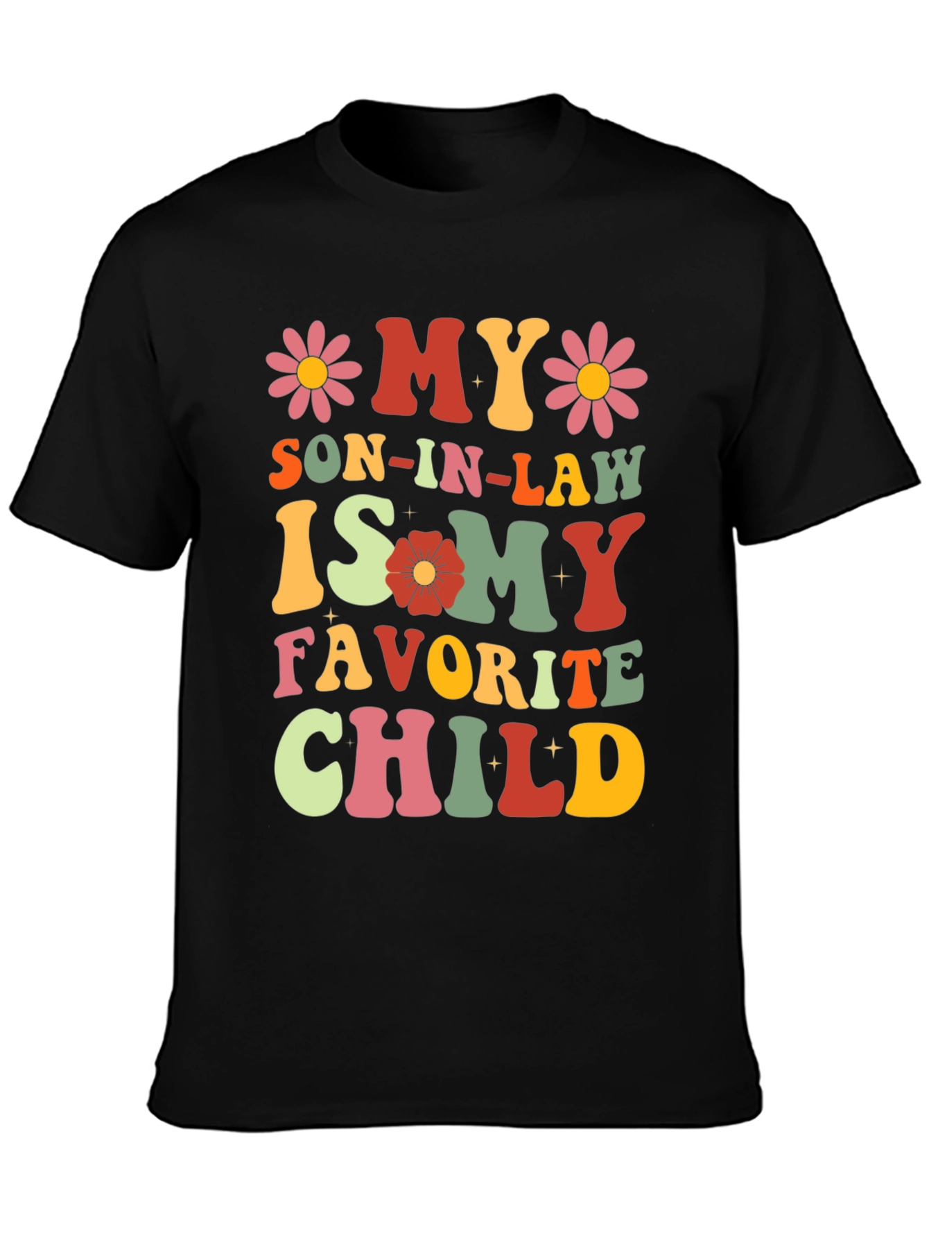 Black My Son-In-Law Favorite Child Graphic Tee view 3