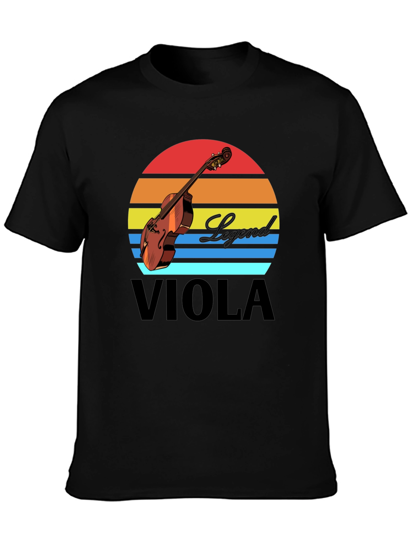 Black Viola Legend Graphic T-Shirt  view 3