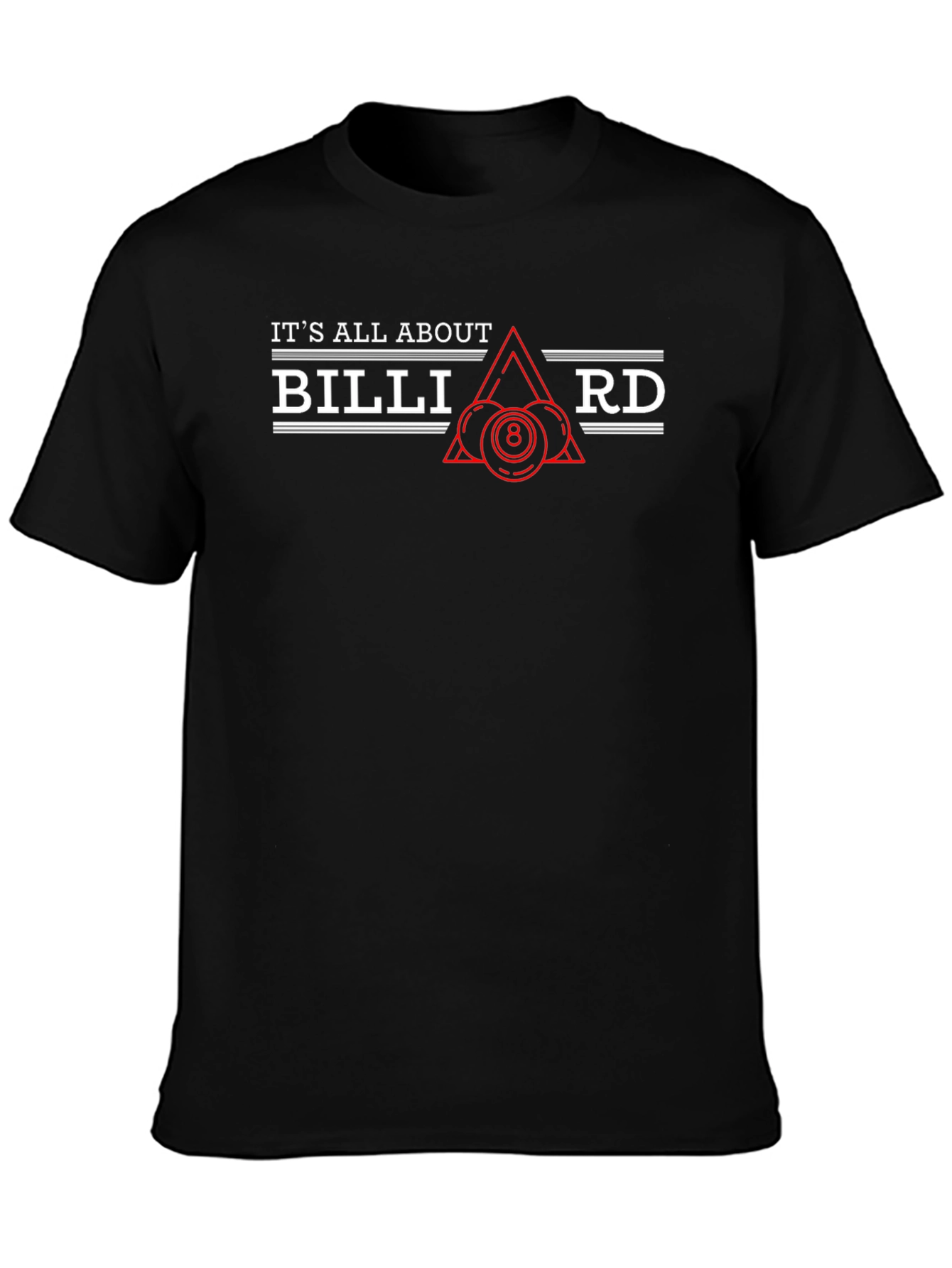 It's All About Billiard Graphic Tee - 3