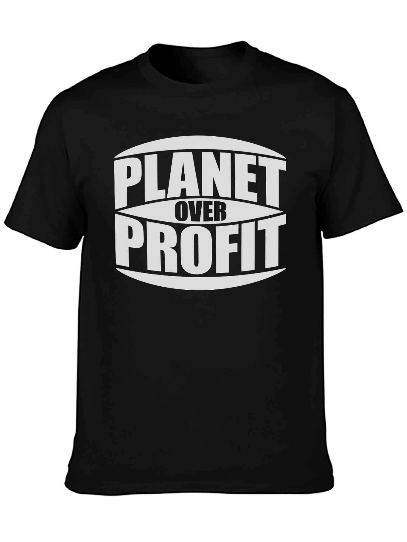 Black Planet Over Profit Graphic Tee view 3
