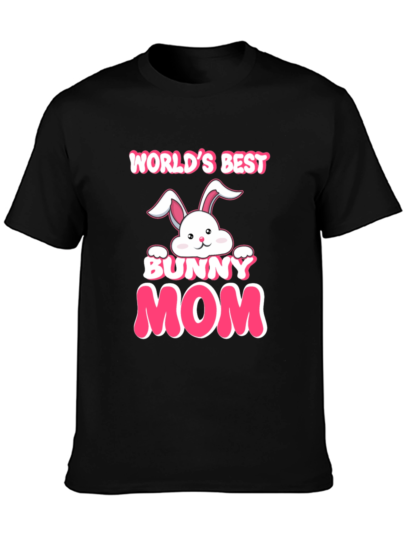 World's Best Bunny Mom T-Shirt - 3
