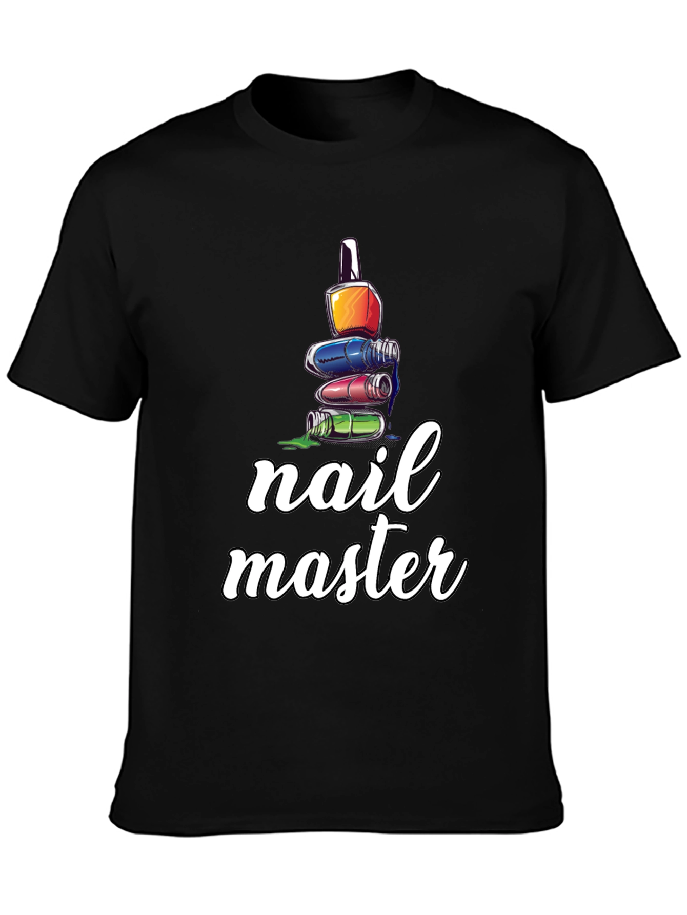 Nail Master T-Shirt - Stylish Graphic Tee for Nail Technicians - 3