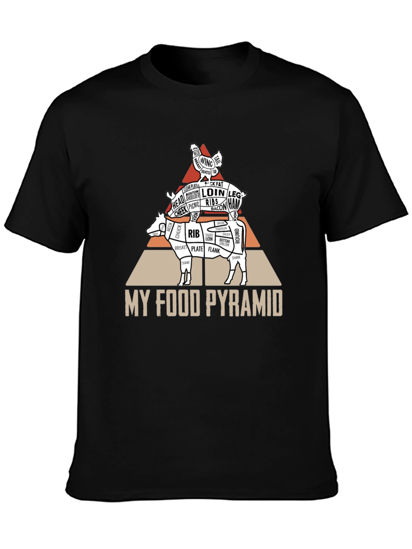 My Food Pyramid T-Shirt - 3