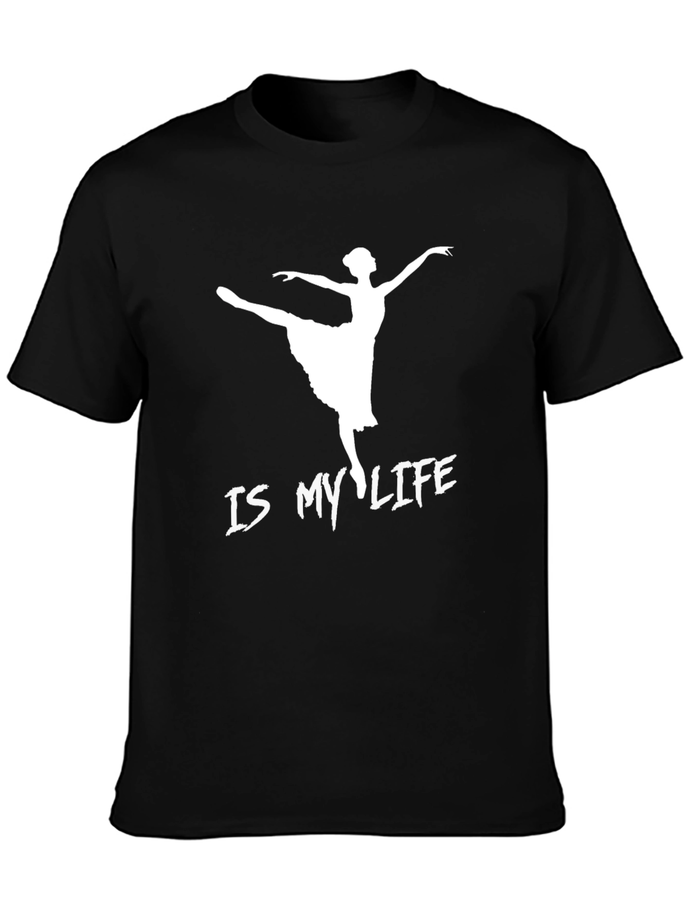 Black Ballet Is My Life Black Graphic Tee view 3