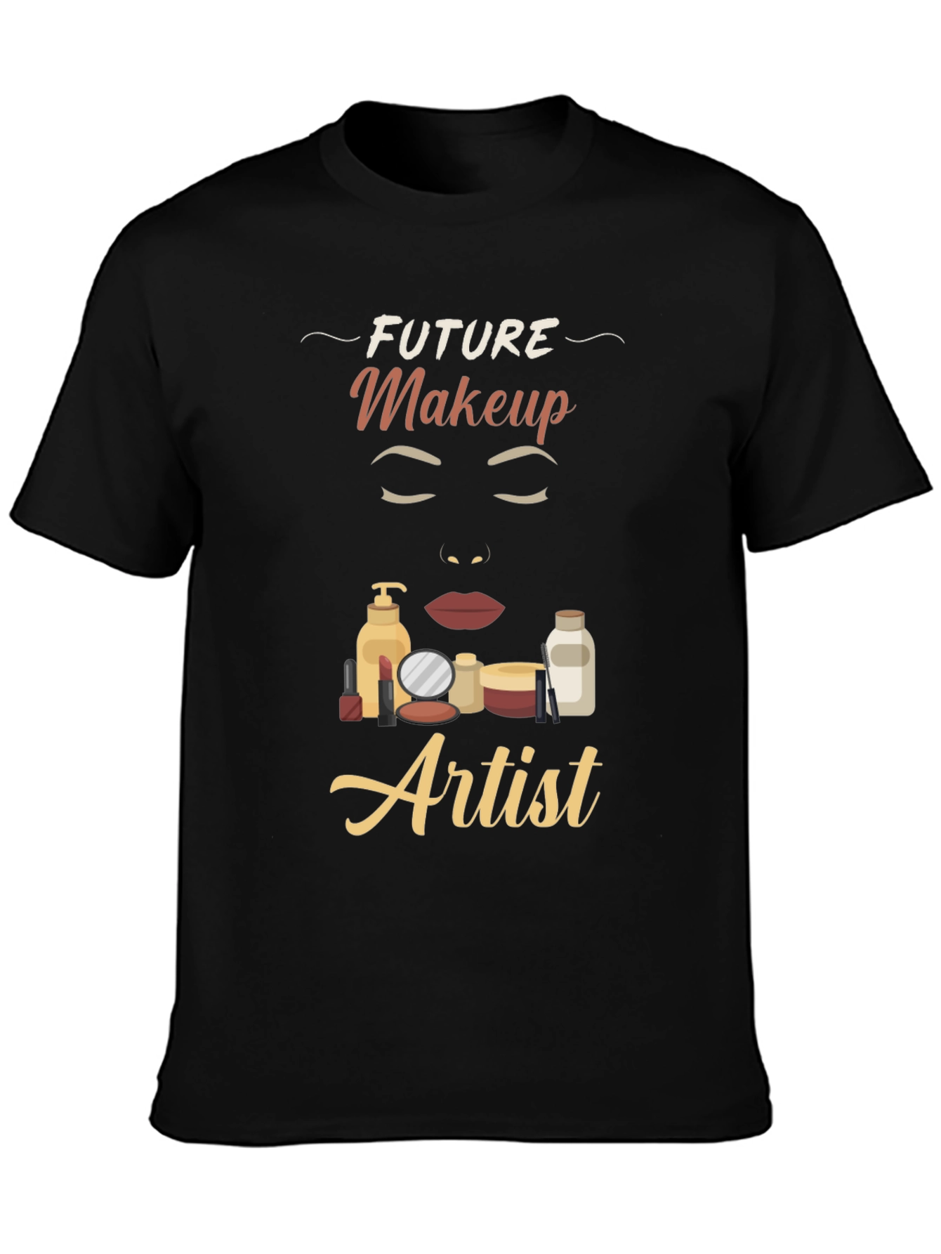 Future Makeup Artist Graphic T-Shirt - 3