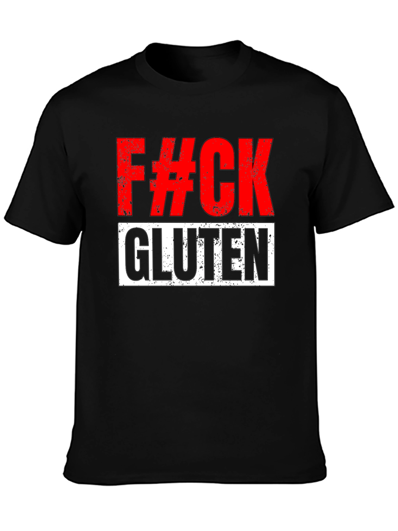F#CK Gluten Graphic T-Shirt - Bold Statement Tee - 3