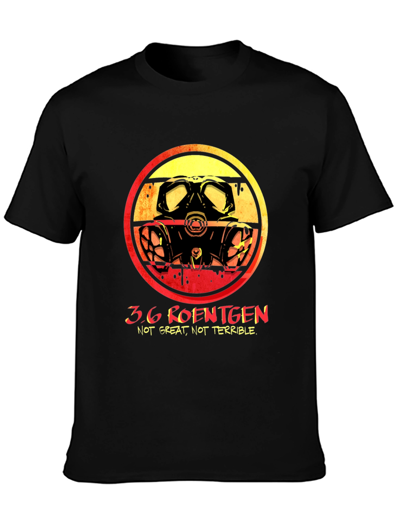 Black 3.6 Roentgen Graphic Tee - Not Great, Not Terrible view 3
