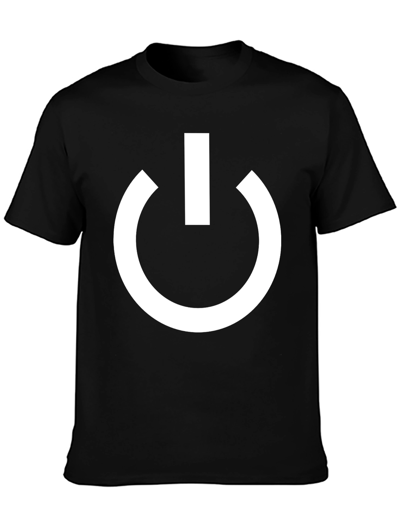 Black Power Symbol T-Shirt - Black, Bold Design view 3