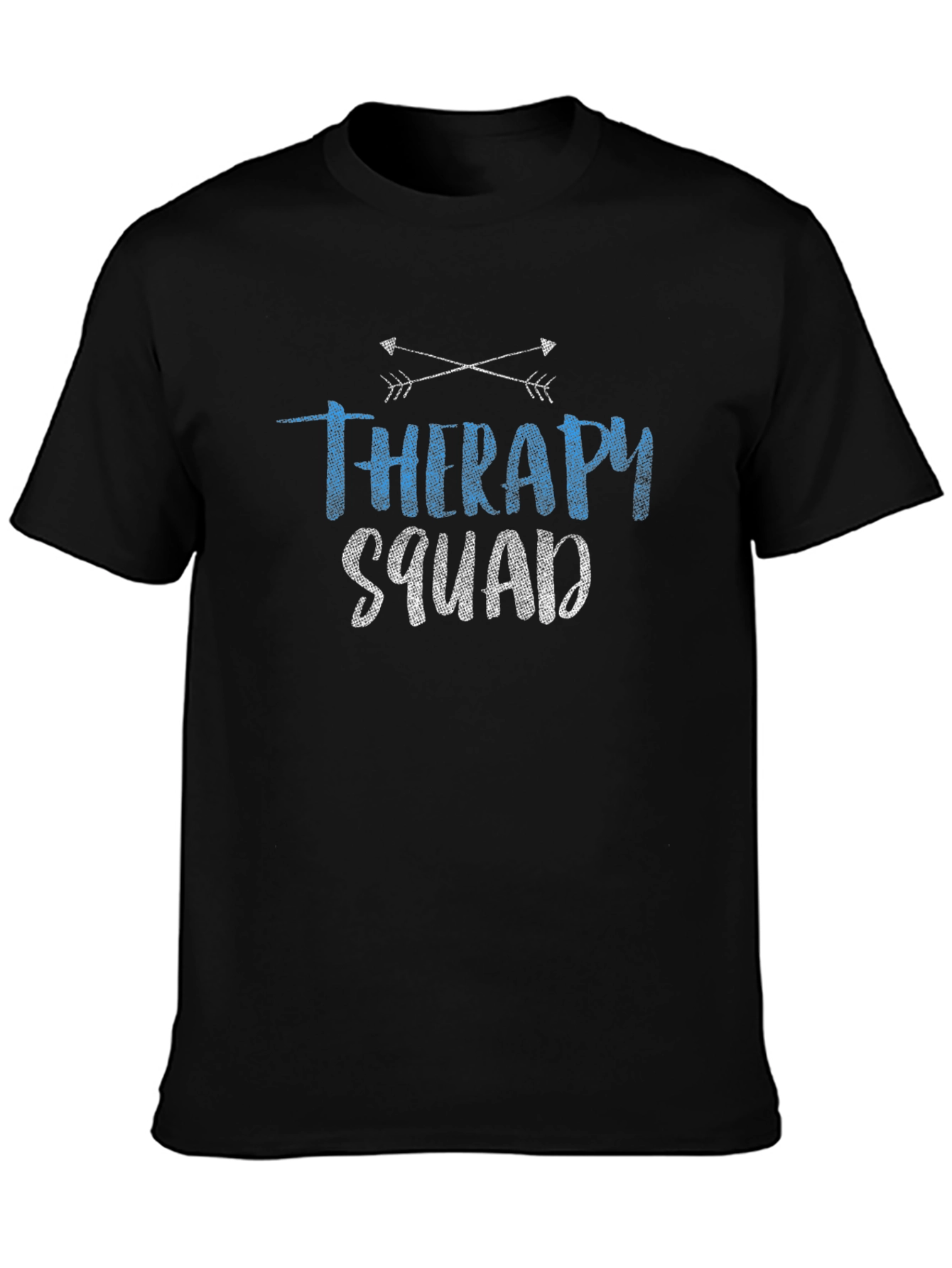 Black Therapy Squad T-Shirt - Stylish & Supportive view 3