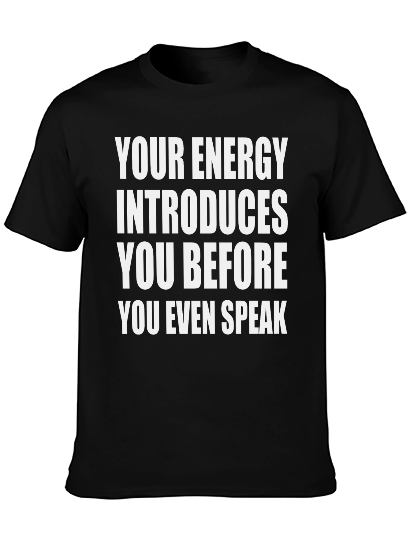 Black Energy Introduces You Black T-Shirt view 3