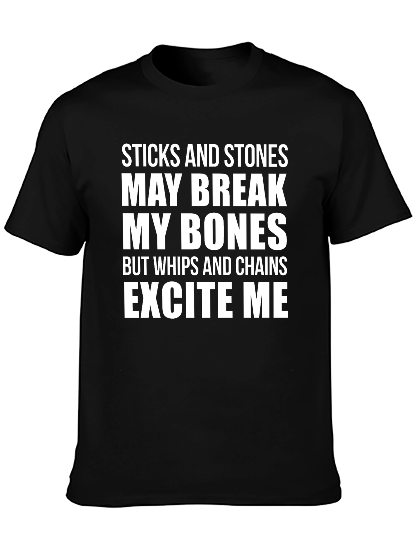 Black Sticks and Stones Graphic Tee view 3