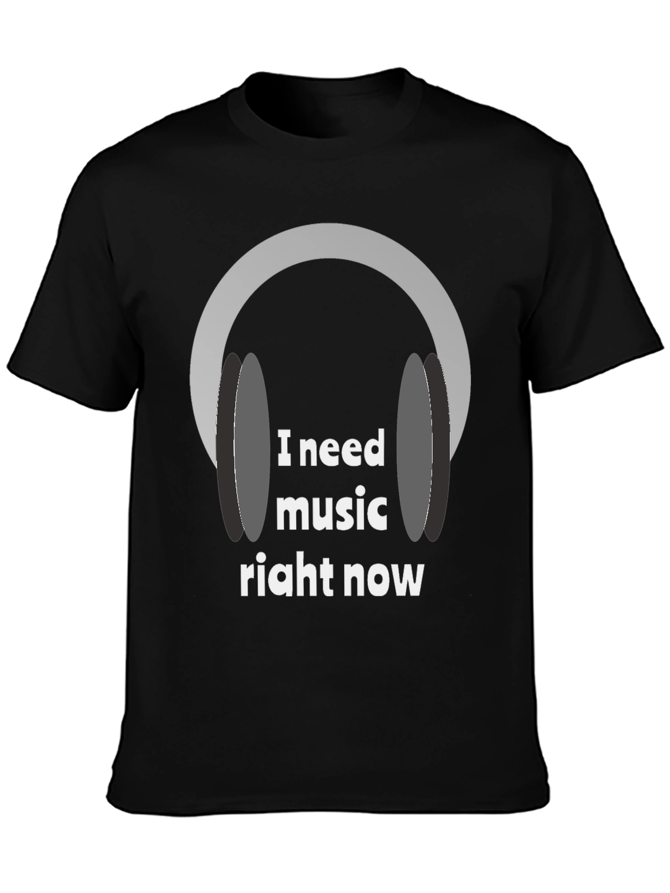I Need Music Right Now Graphic Tee - 3