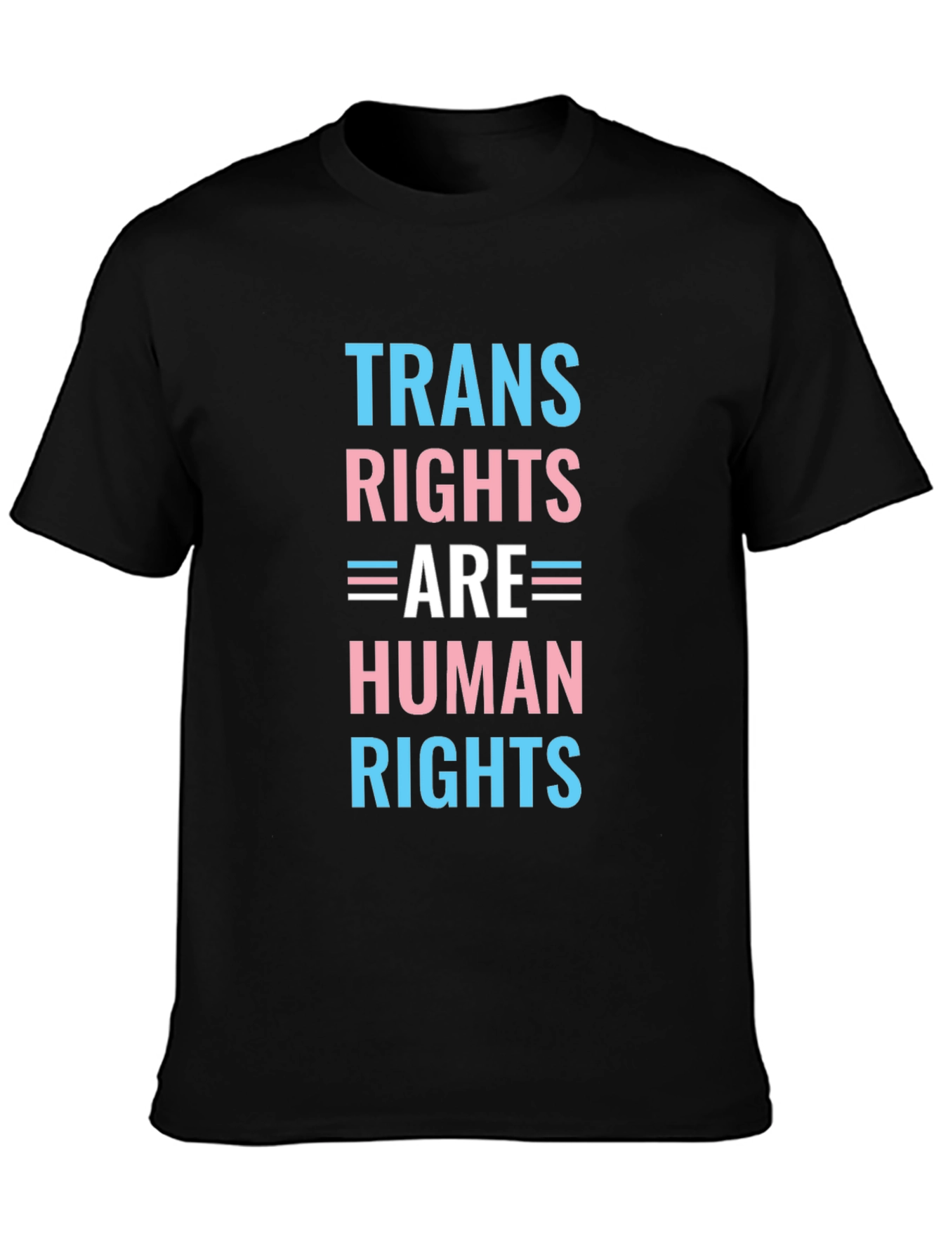 Black Trans Rights Are Human Rights T-Shirt - Unisex  view 3