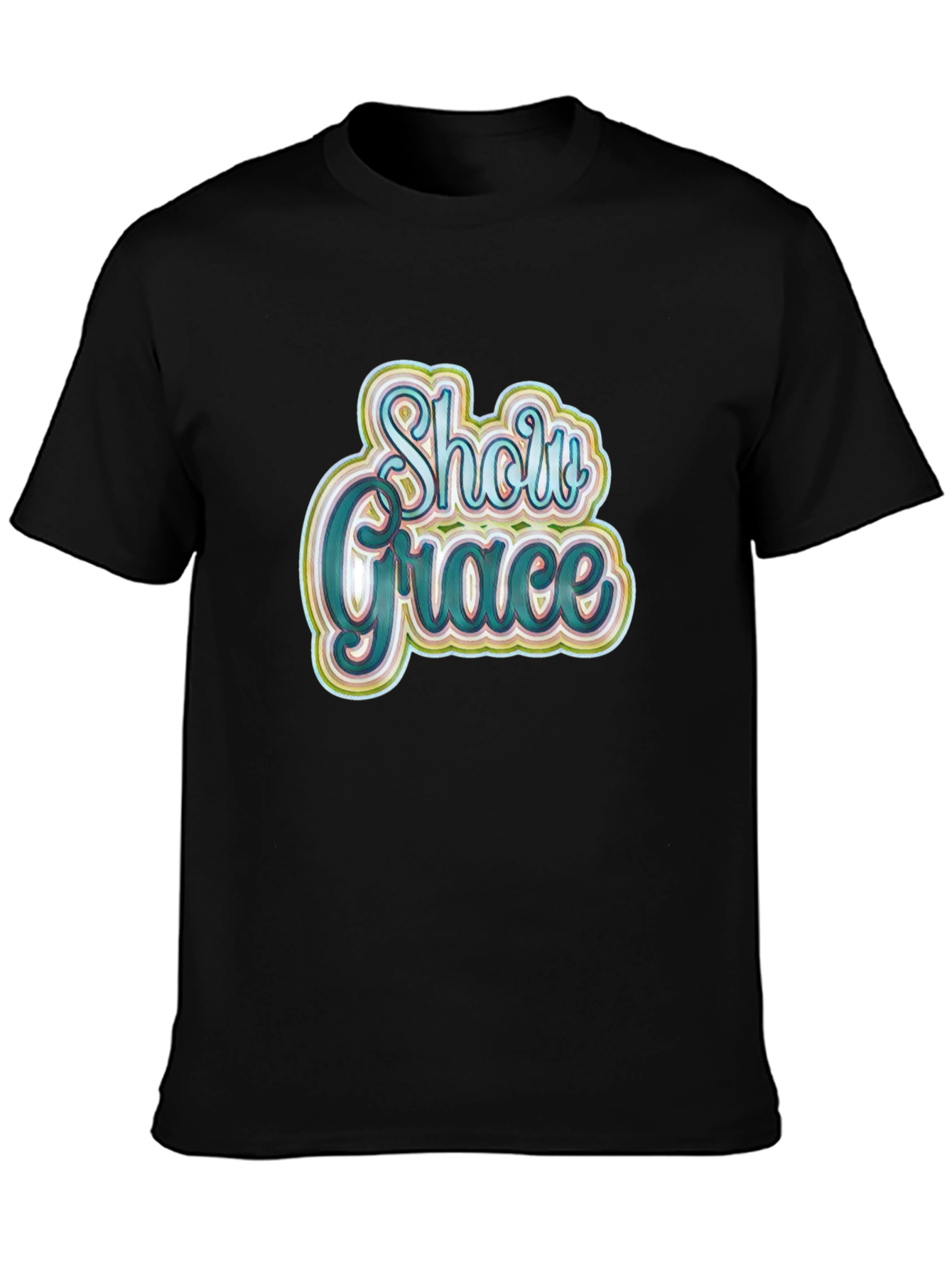 Black Show Grace Black Graphic T-Shirt view 3