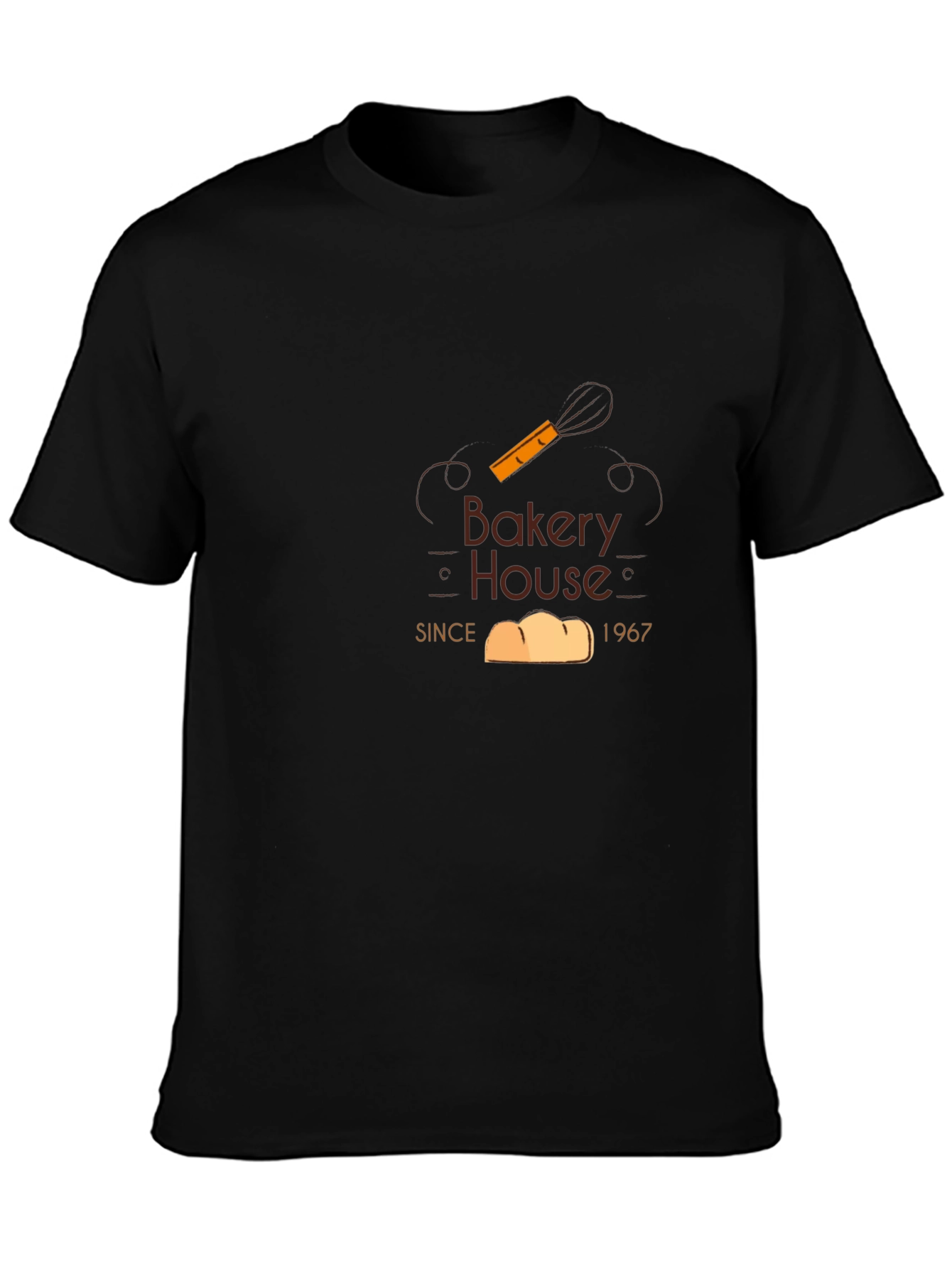 Black Bakery House T-Shirt - Since 1967 - Baking Apparel view 3