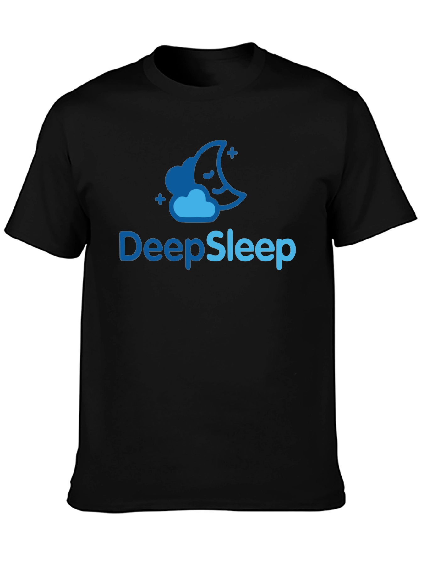 Black DeepSleep Comfort T-Shirt - Black view 3