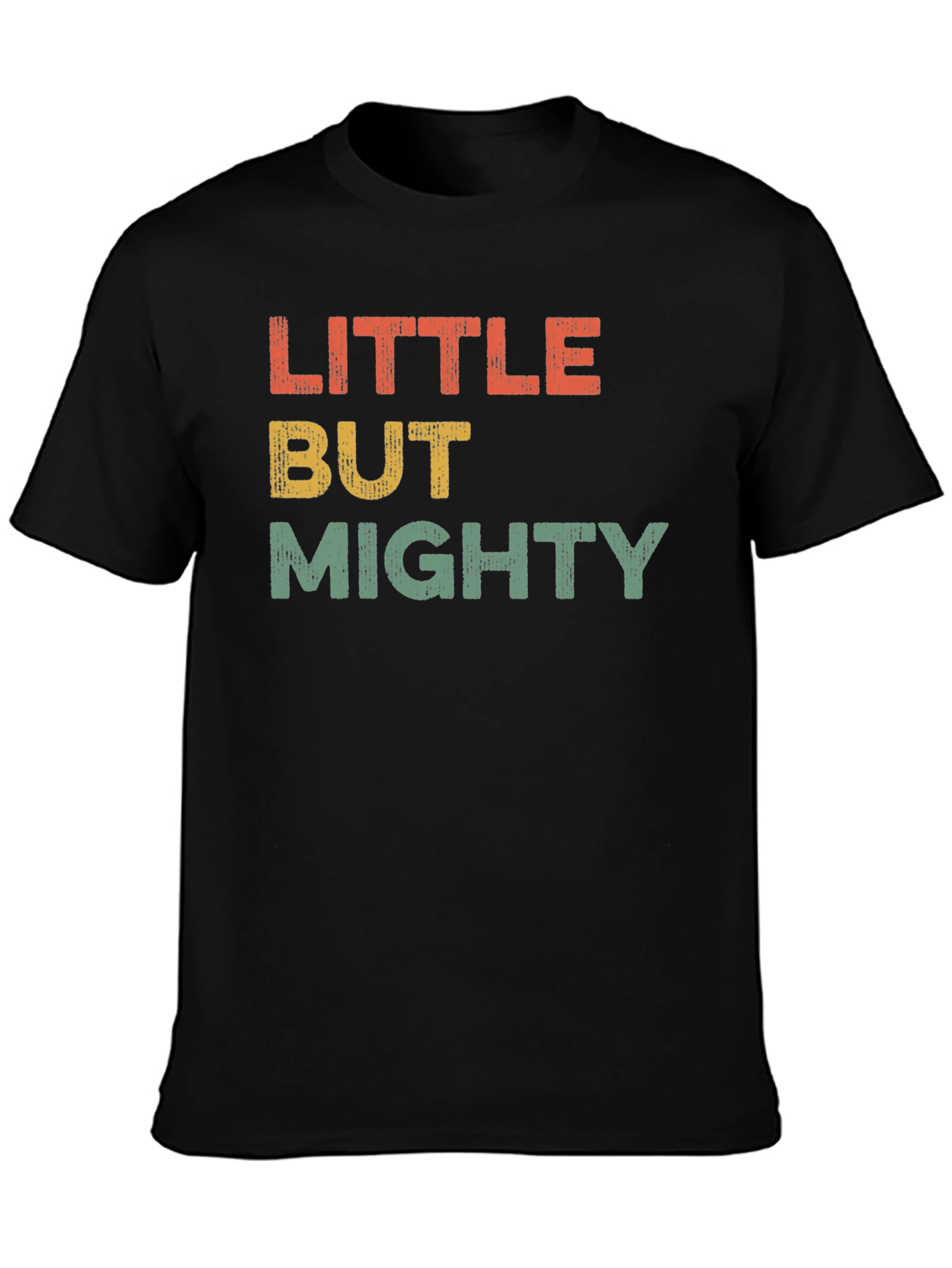 Black Little But Mighty Graphic T-Shirt view 3