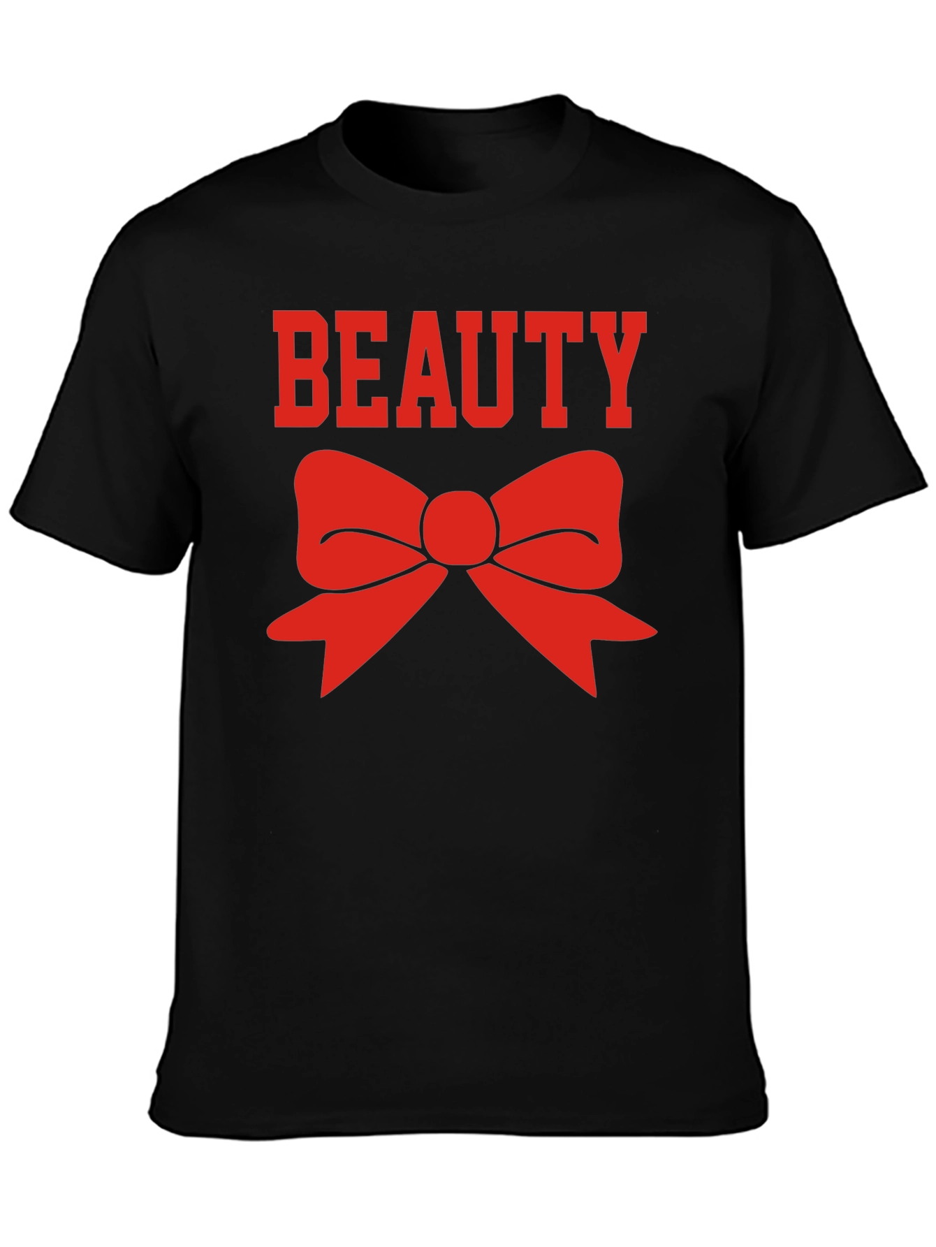 Black Beauty Bow Graphic T-Shirt view 3