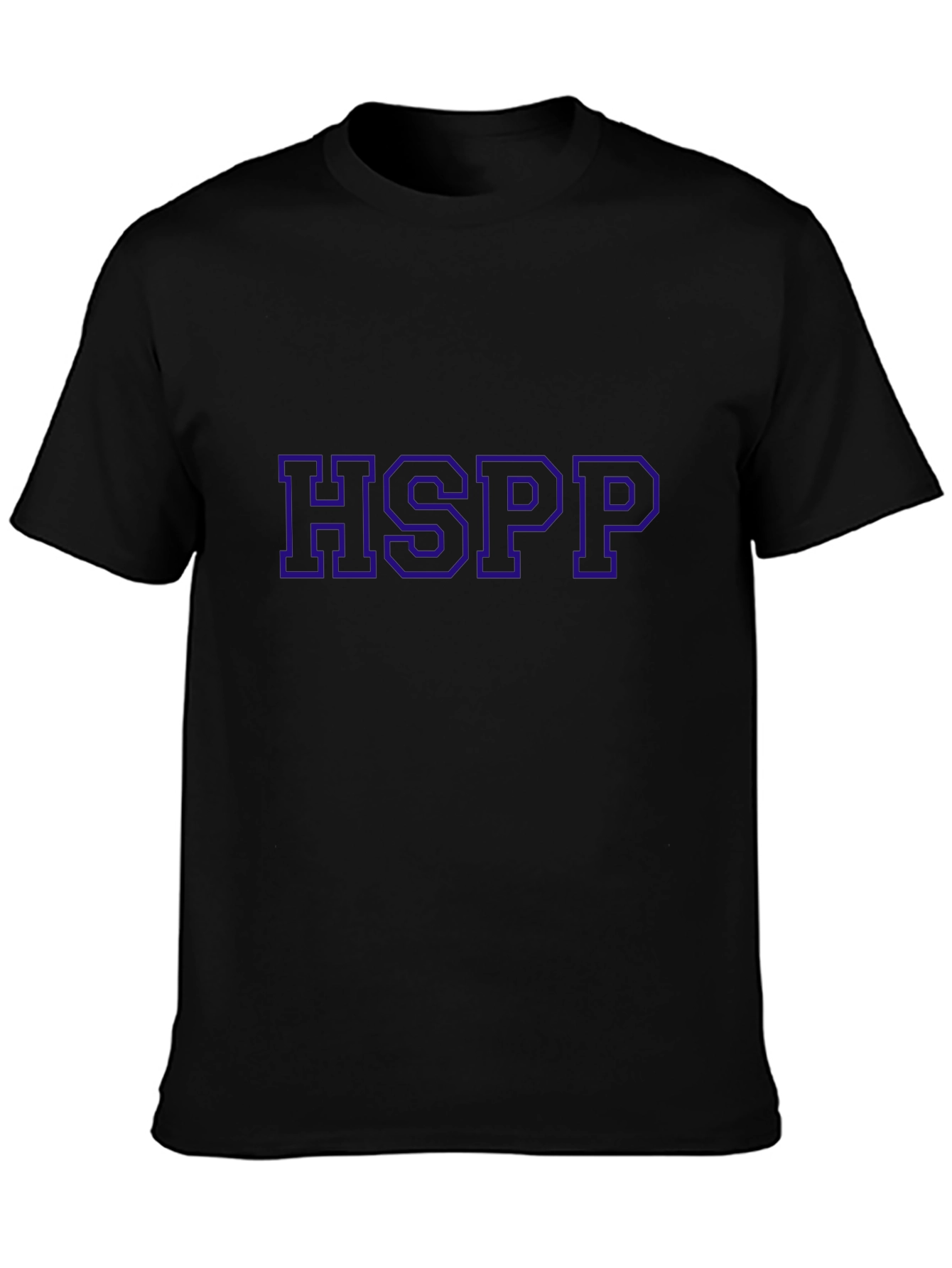 HSPP Bold Lettered Graphic T-Shirt - Black - 3
