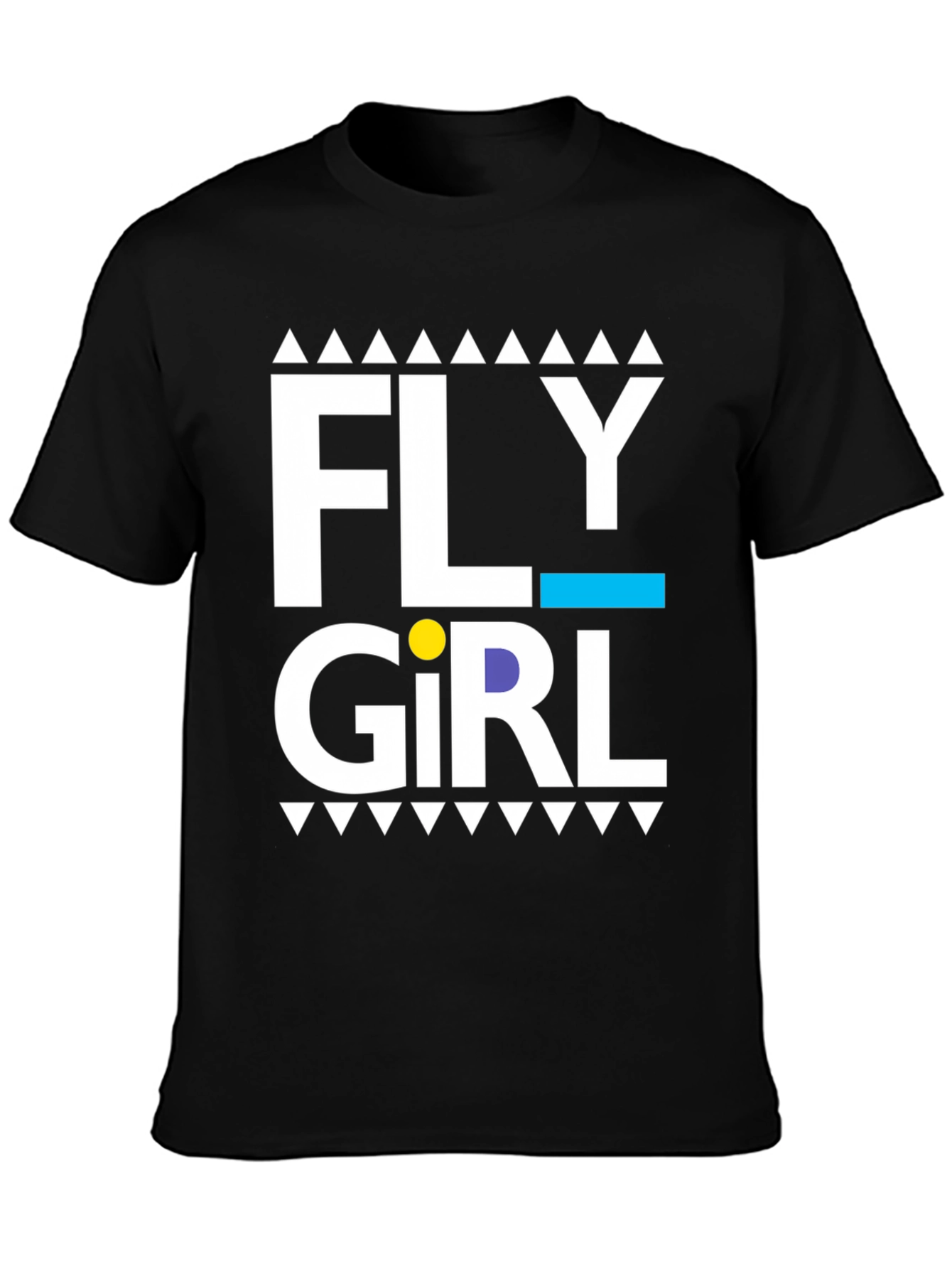 Black Fly Girl Graphic Tee - Stylish & Unique view 3