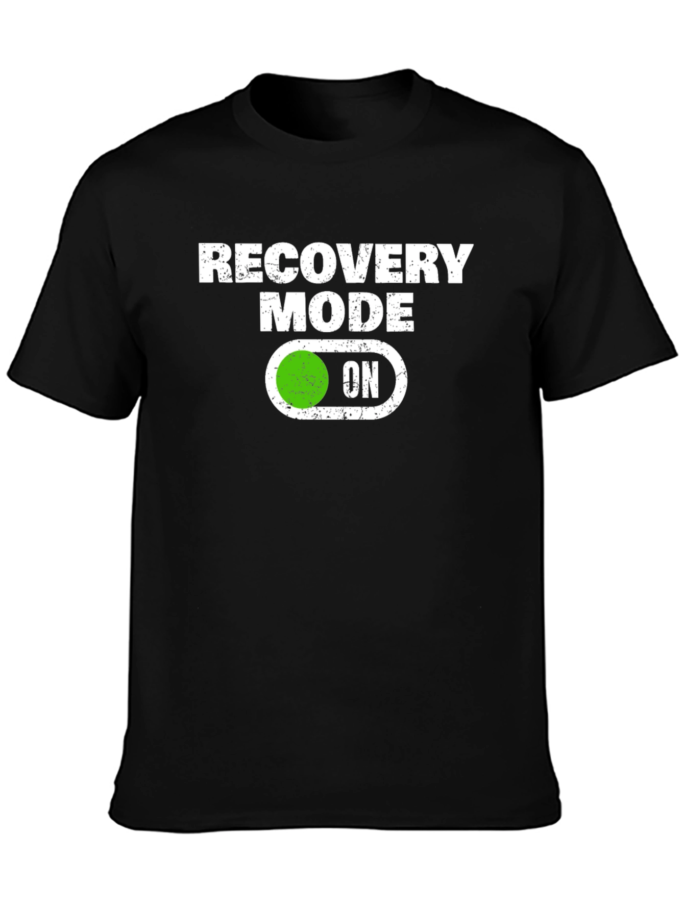Black Recovery Mode ON T-Shirt - Funny & Stylish view 3