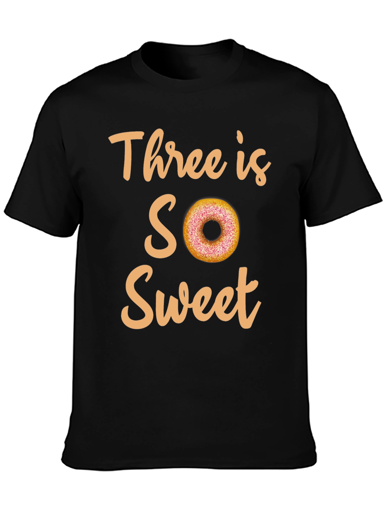Three is So Sweet Donut T-Shirt - 3