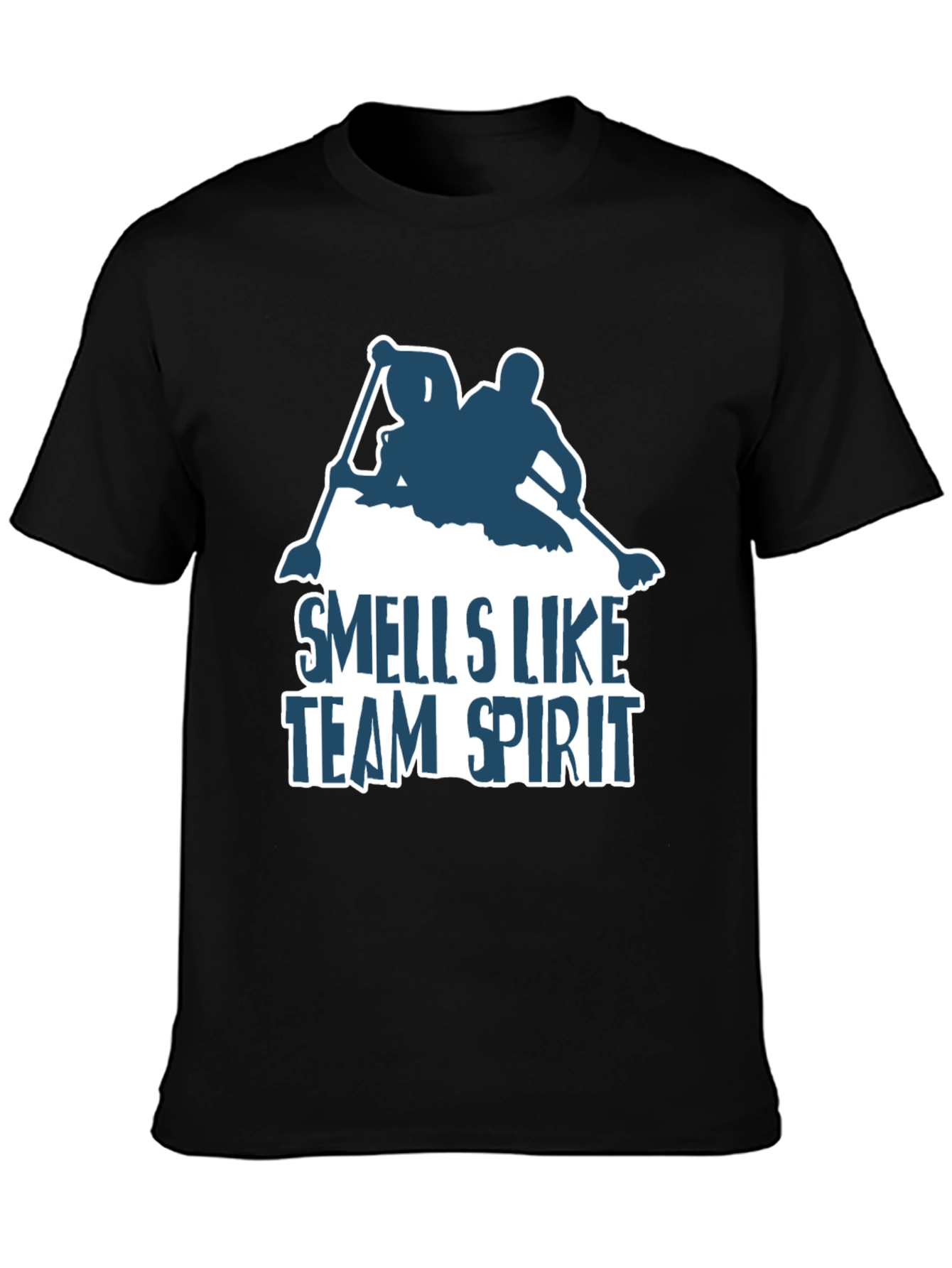 Black Team Spirit Graphic Tee view 3