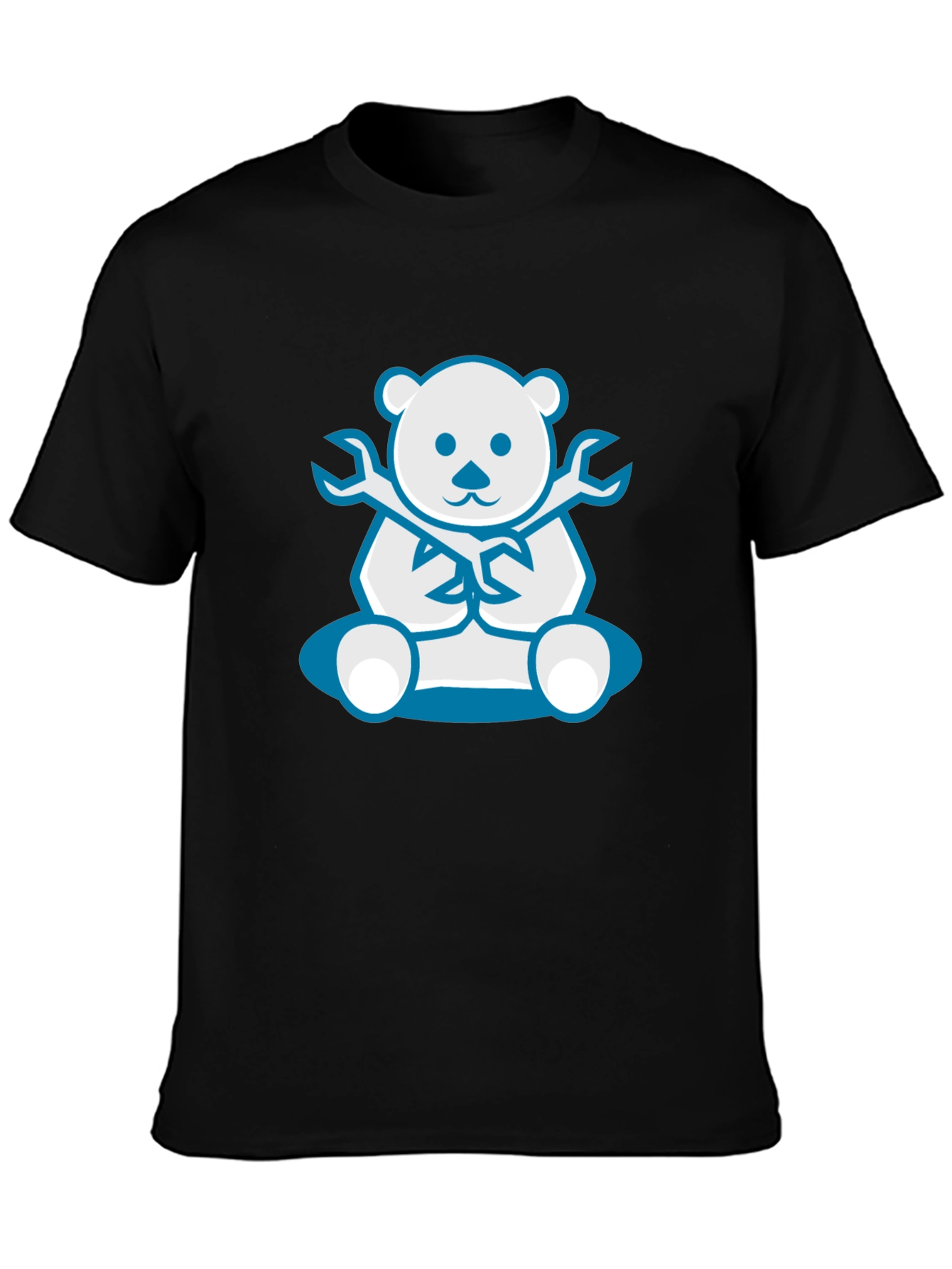 Black Bear Mechanic Graphic T-Shirt view 3
