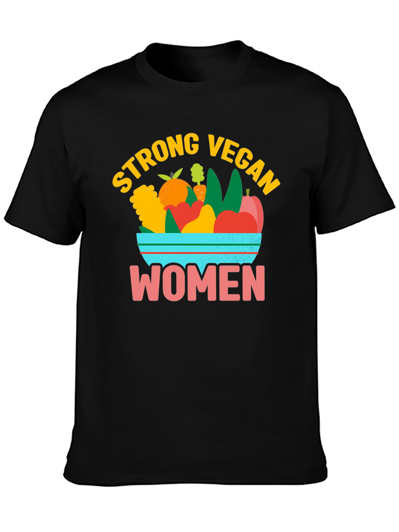 Strong Vegan Women Graphic Tee - 3