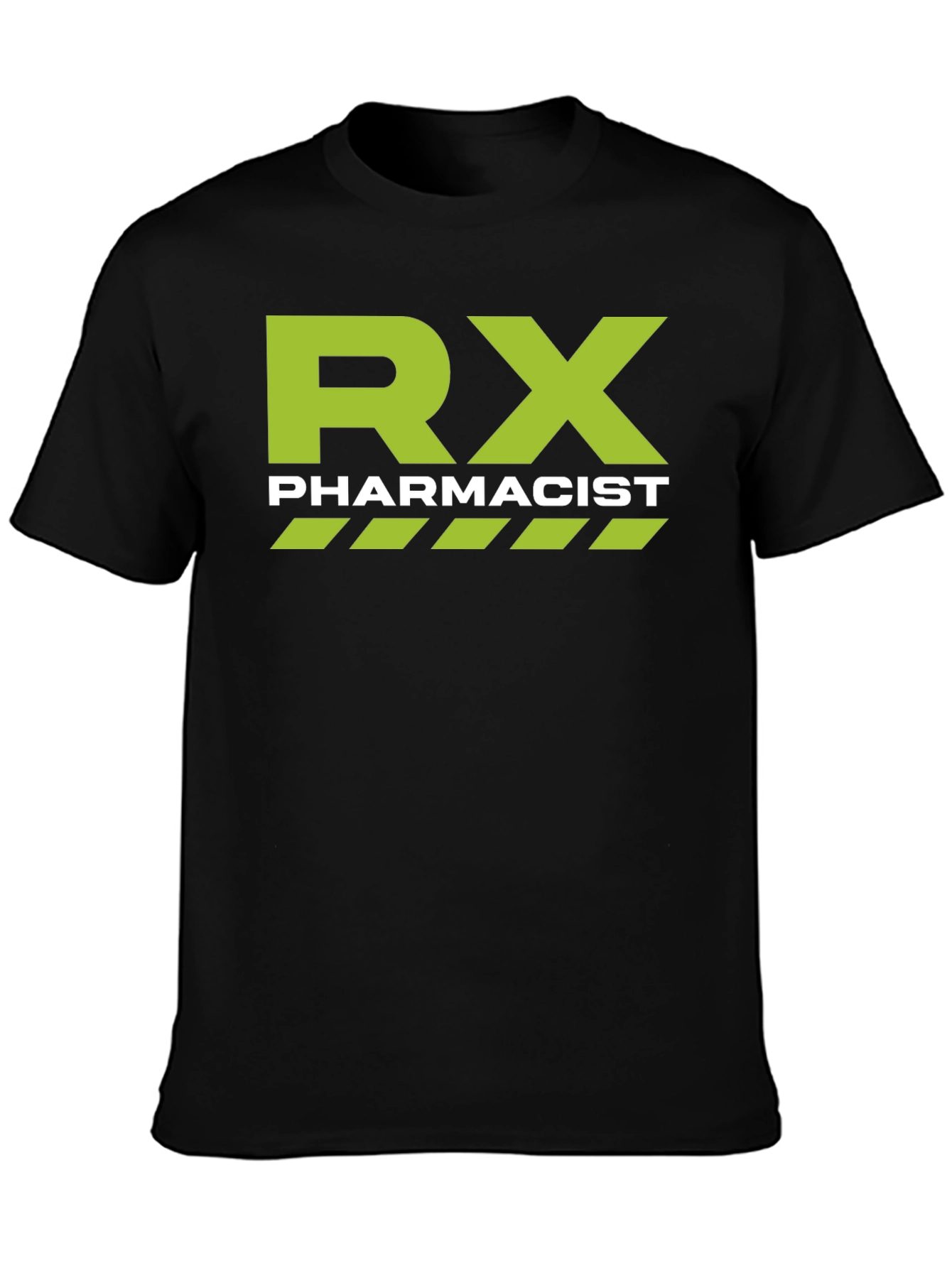 Black RX Pharmacist T-Shirt - Black view 3