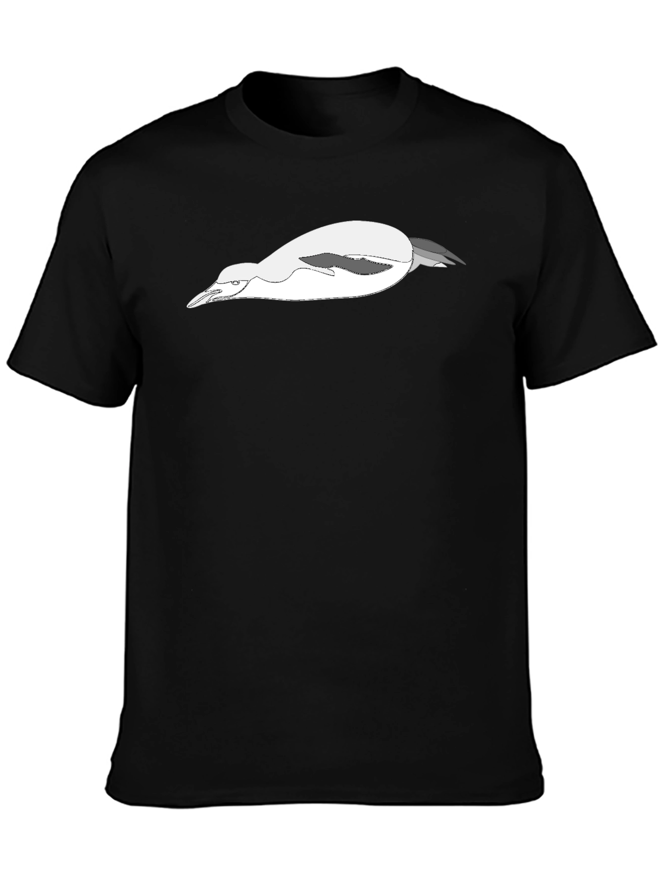 Black Loon Graphic Tee - Soft, Everyday Comfort view 3