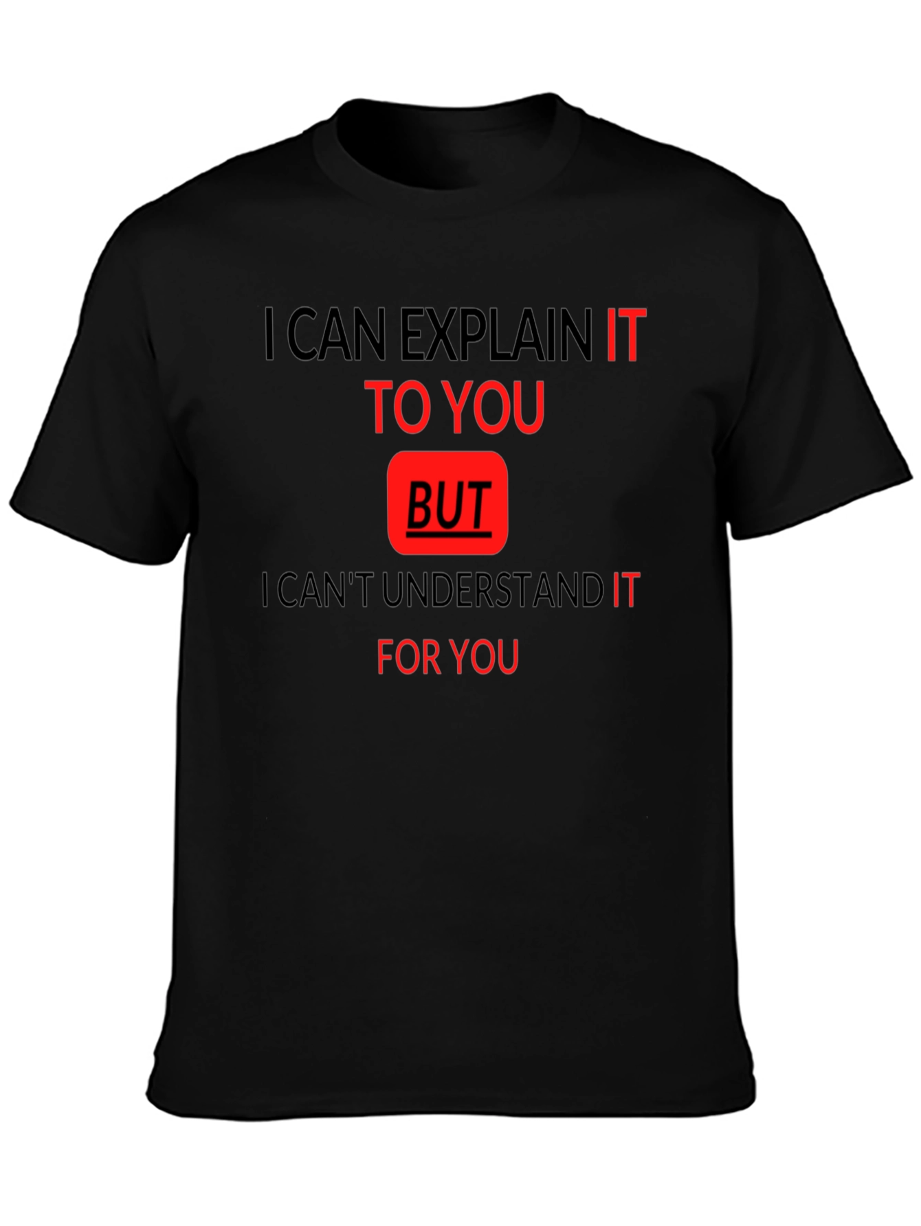 Funny Quote T-Shirt - I Can Explain It To You - 3