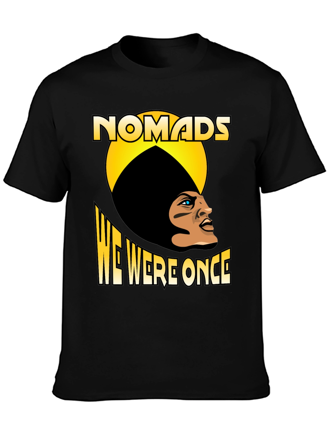 Black Nomads We Were Once Graphic T-Shirt view 3