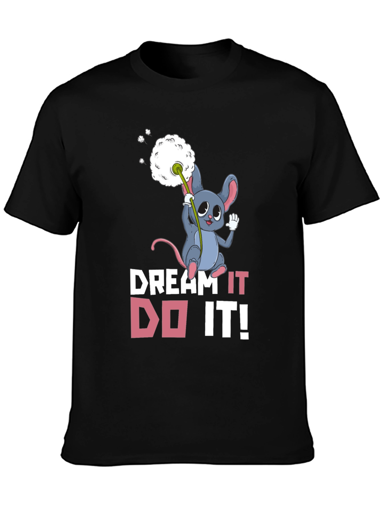 Black Dream It, Do It! Graphic Tee view 3