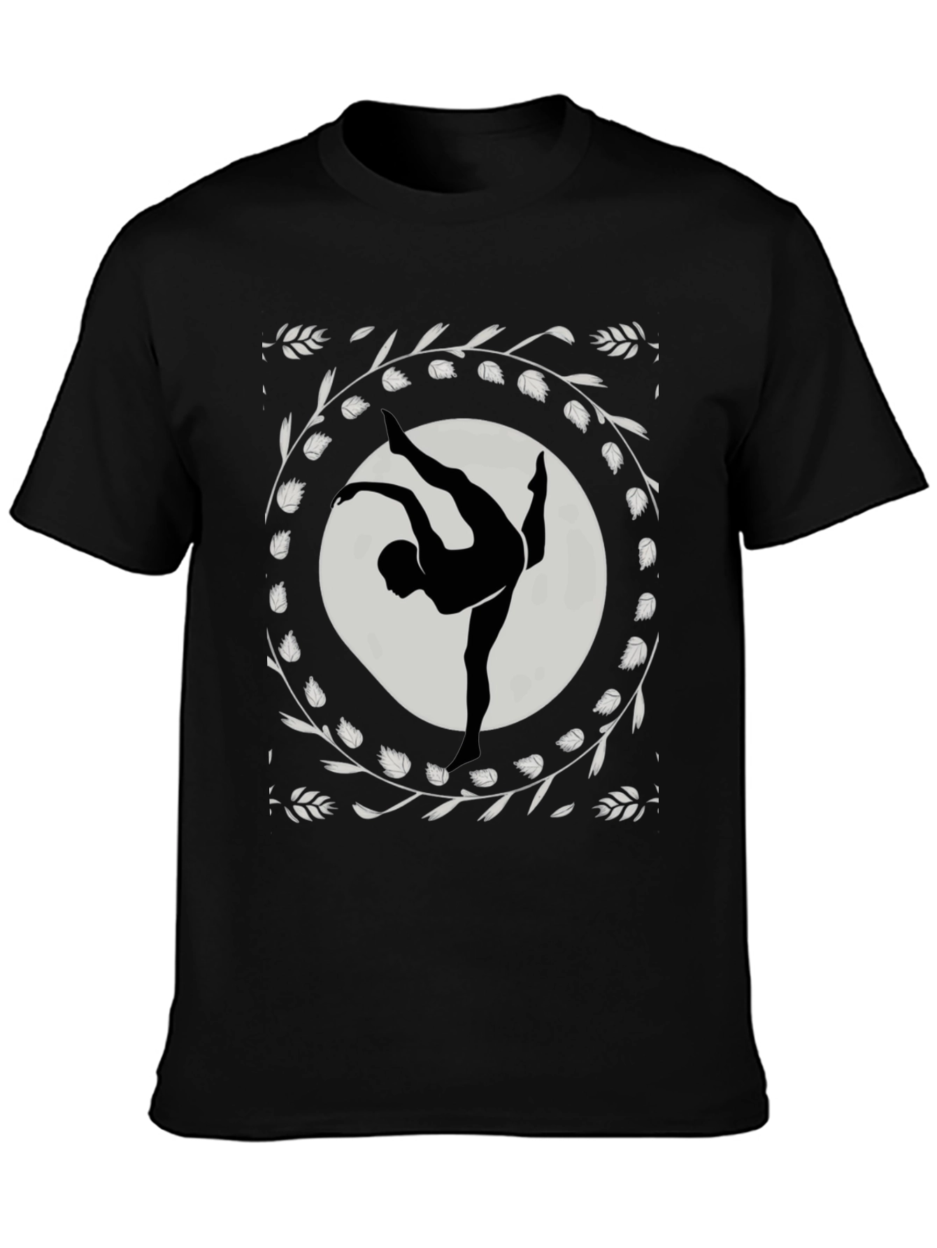 Black Dance Silhouette T-Shirt view 3