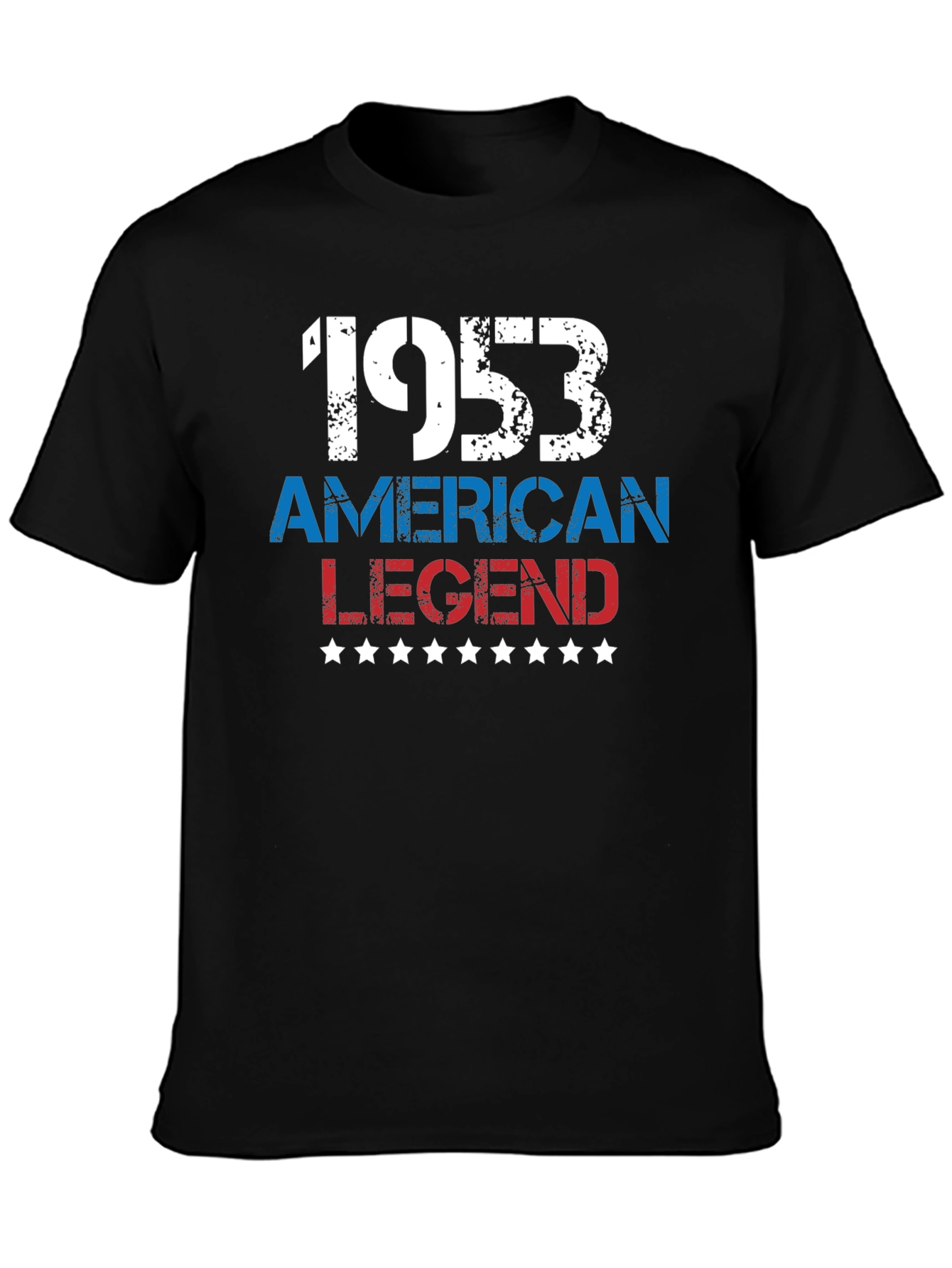 Black American Legend 1953 Graphic T-Shirt view 3
