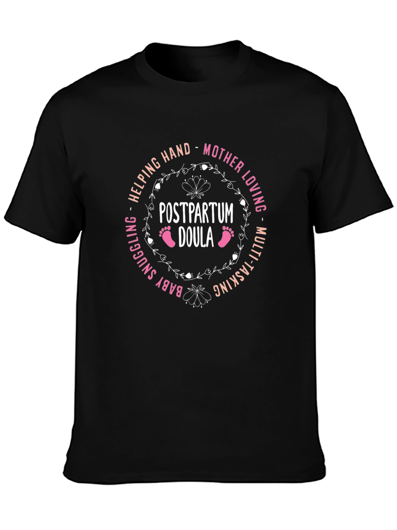 Postpartum Doula T-Shirt - Helping Hand - 3