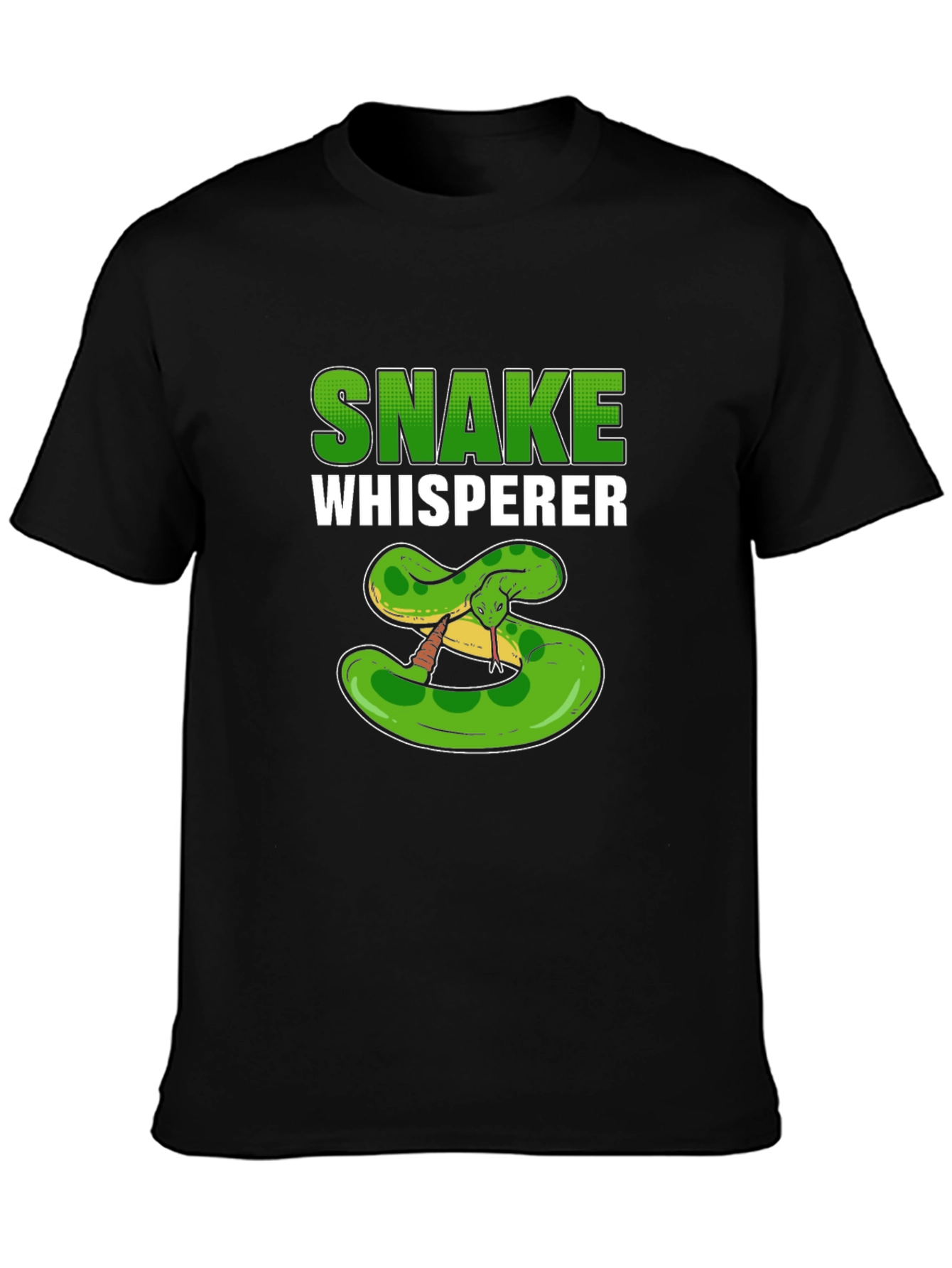 Black Snake Whisperer T-Shirt view 3
