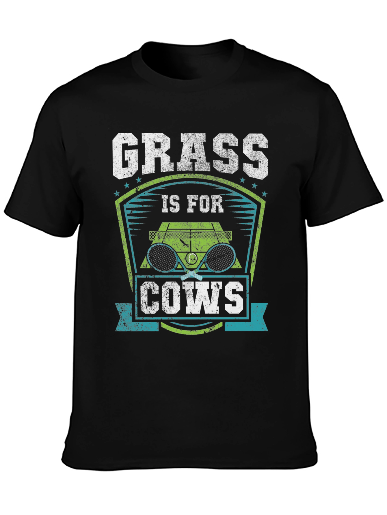 Black Grass Is For Cows Graphic Tee view 3