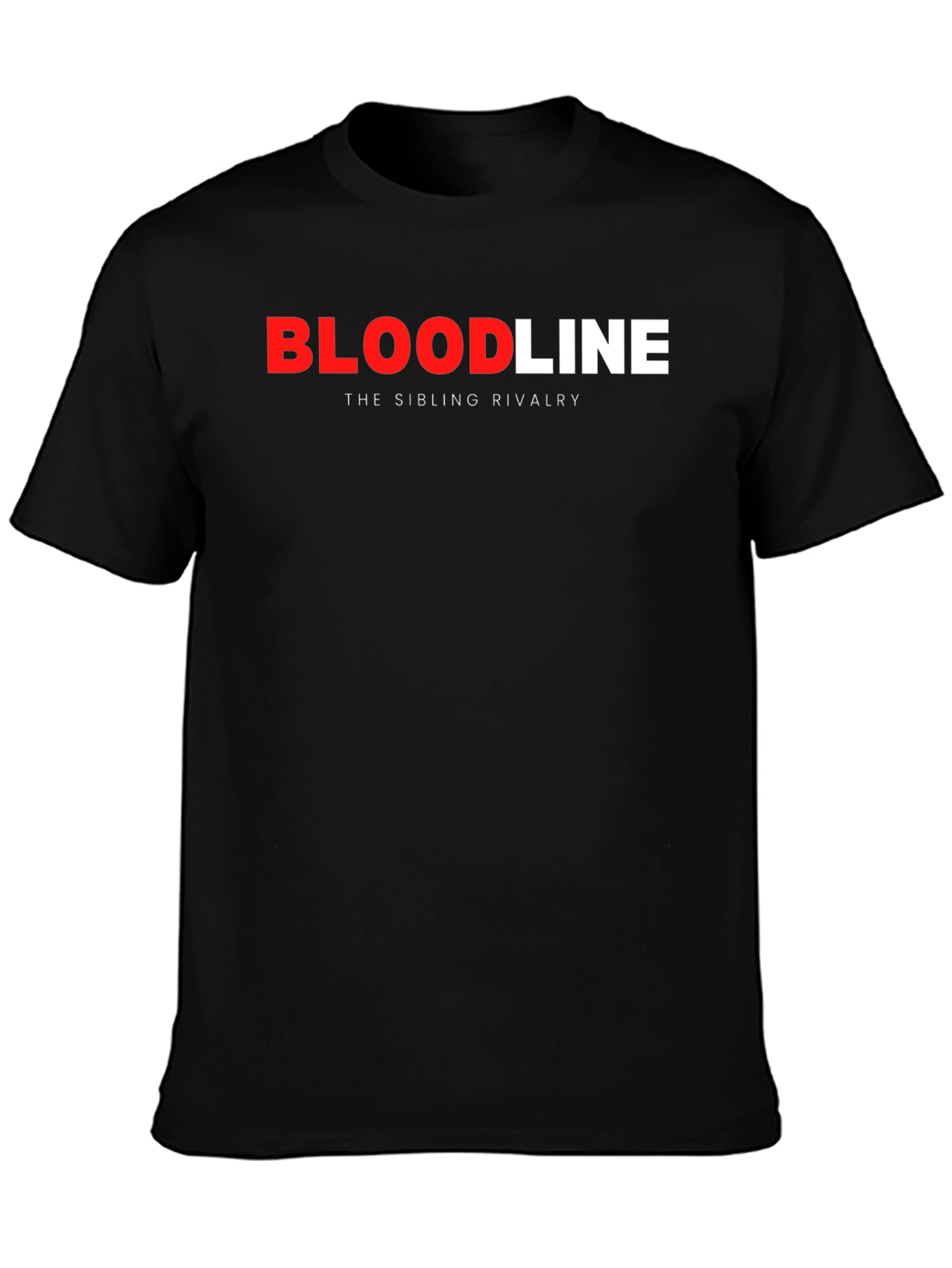 Black Bloodline Sibling Rivalry Black Graphic Tee view 3