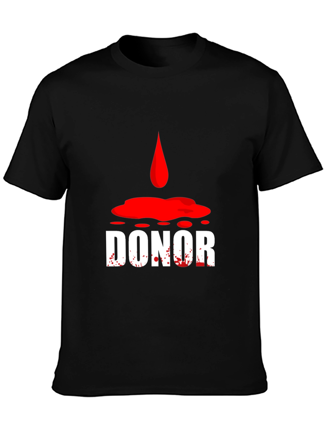 Donor T-Shirt Blood Donation Awareness Tee - 3