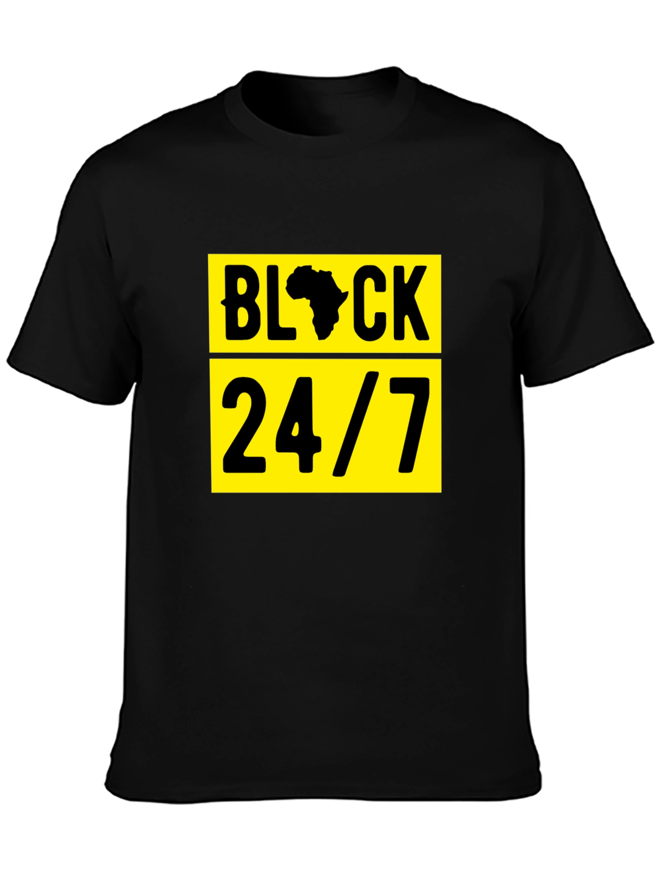 Black Black 24/7 Graphic T-Shirt view 3