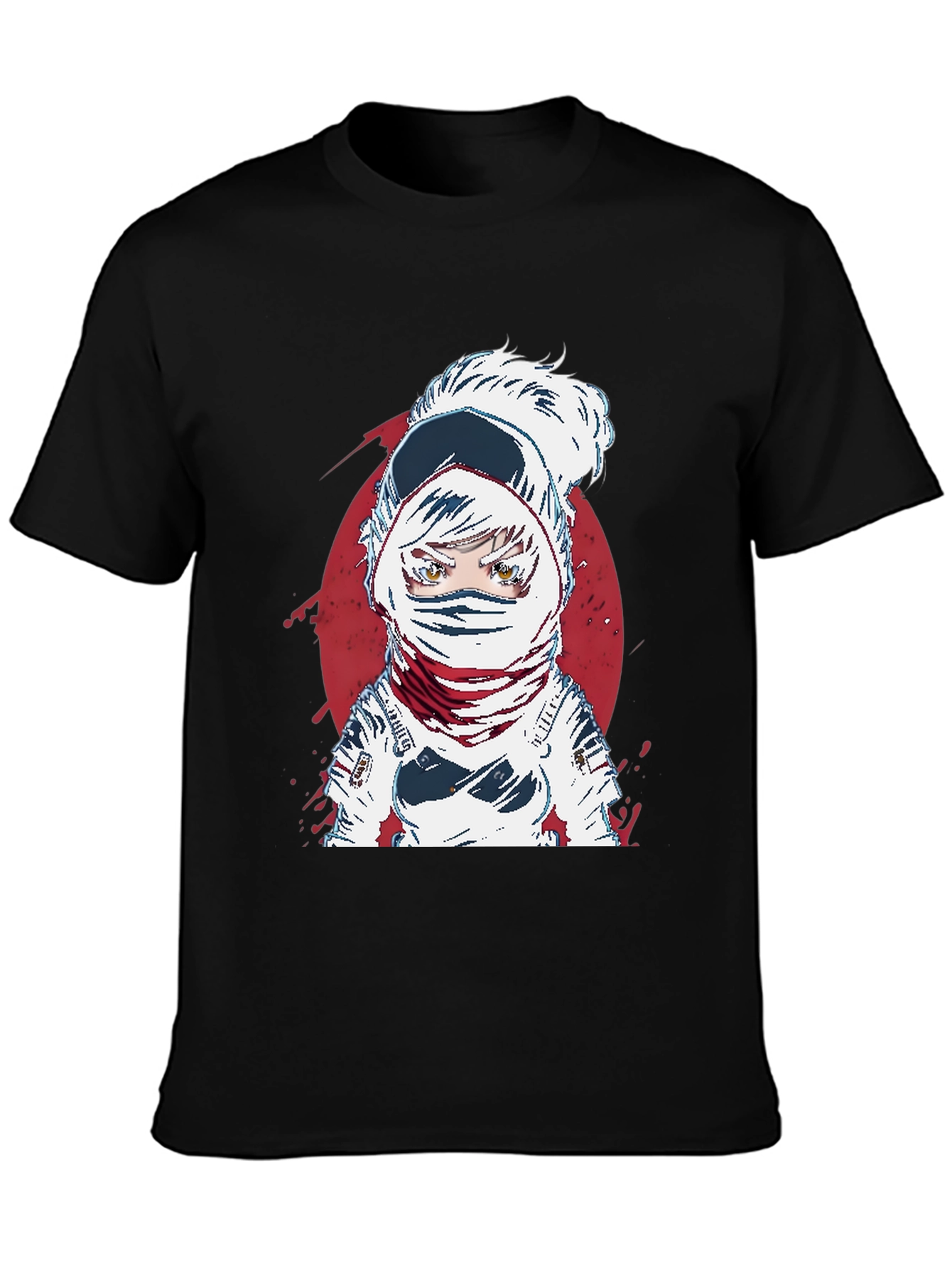 Astronaut Anime Graphic Tee - Cool Space Design - 3