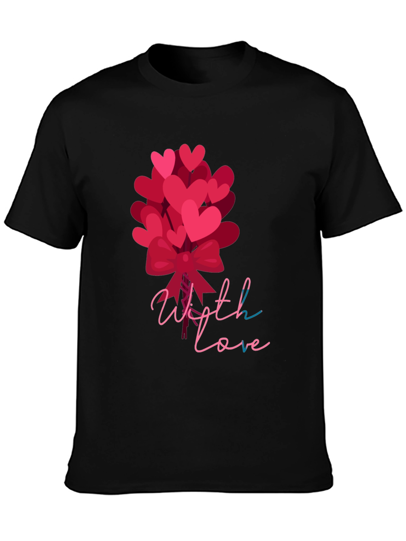 With Love Heart Balloon T-Shirt - 3