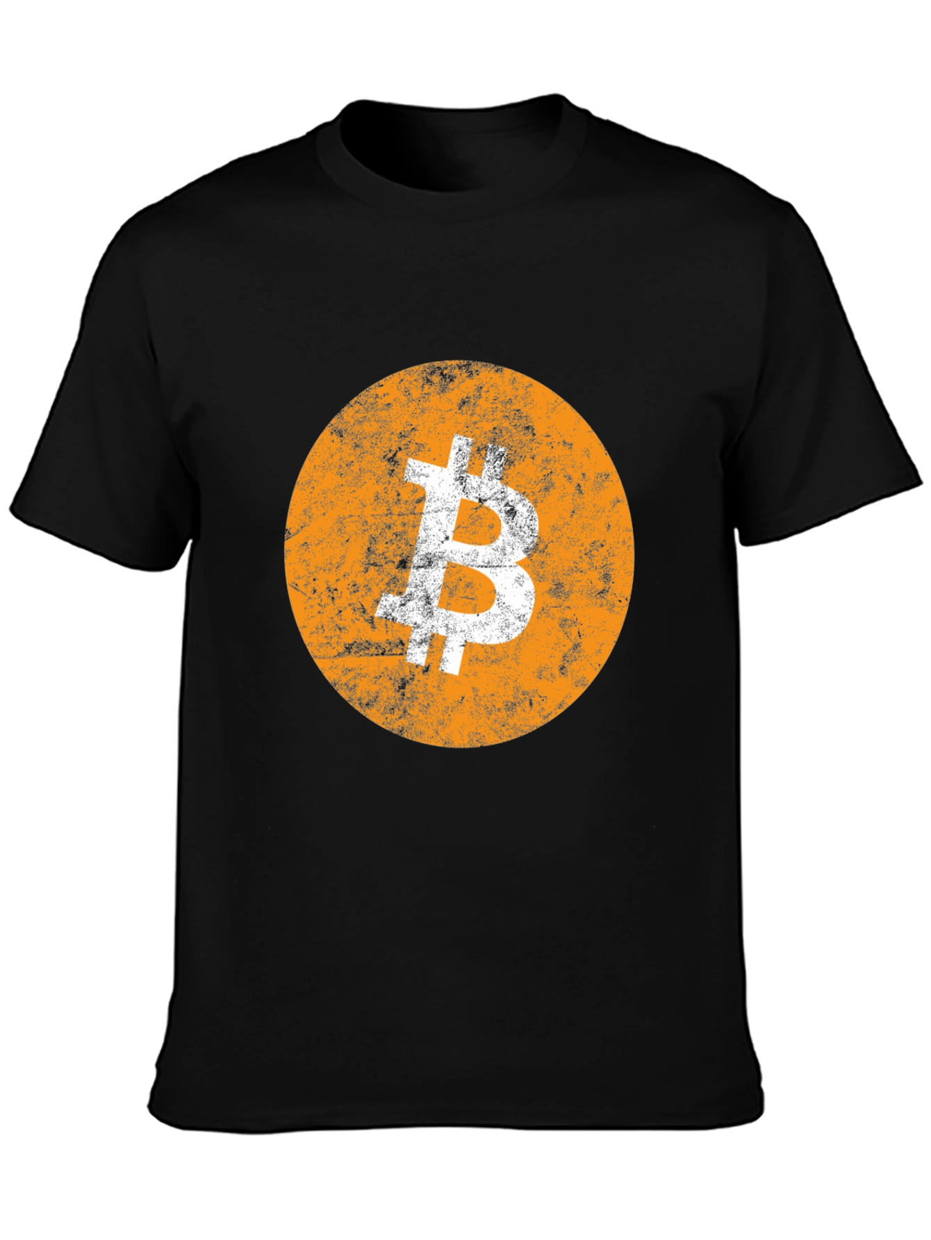 Black Bitcoin Graphic T-Shirt - Crypto Fan Apparel view 3