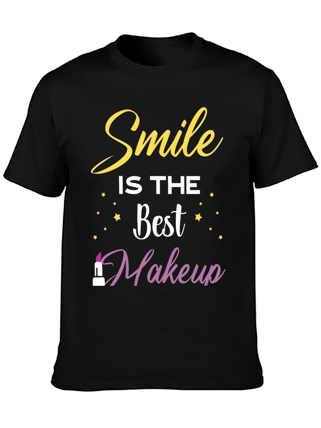 Black Smile is the Best Makeup T-Shirt view 3