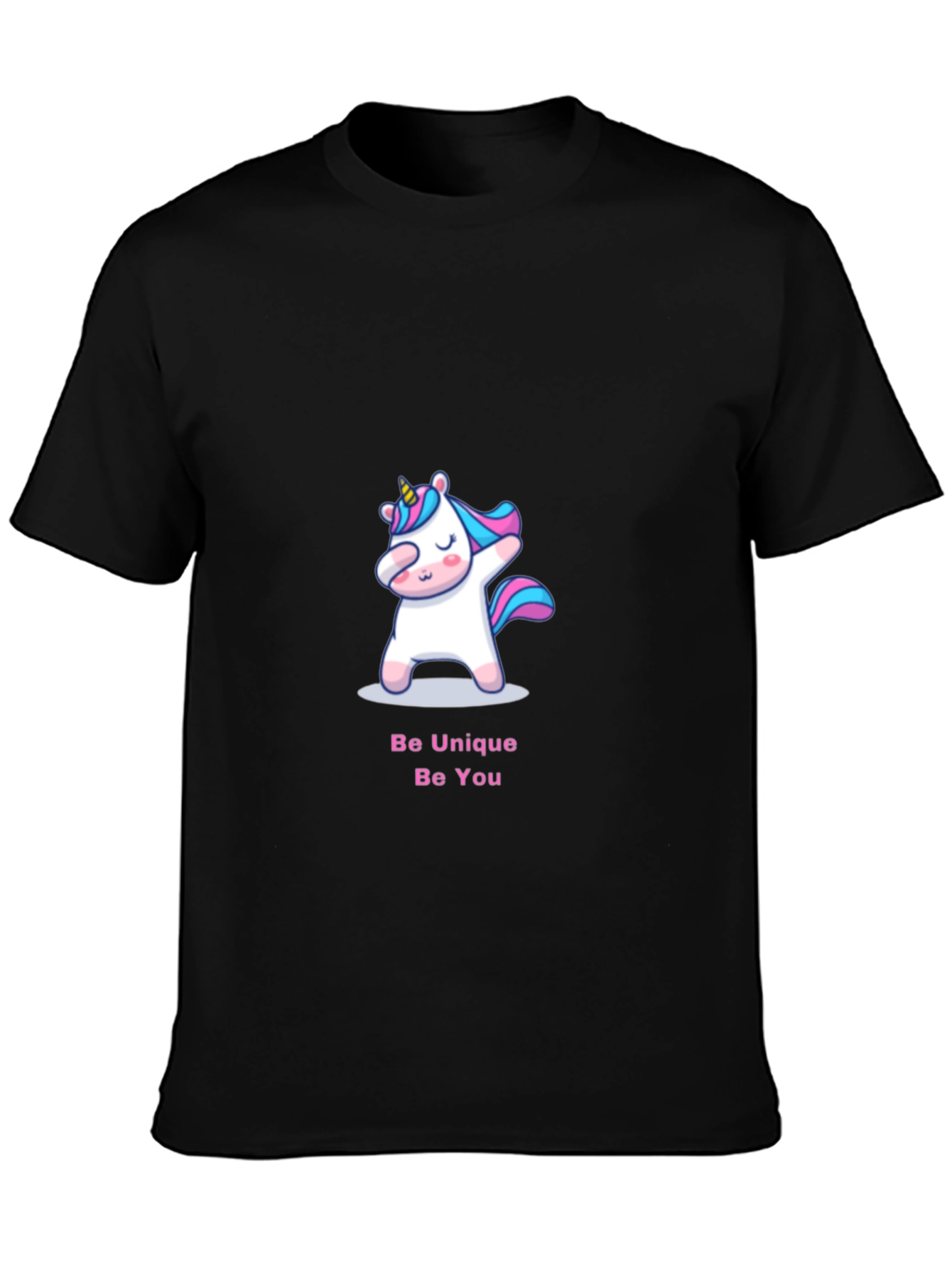 Black Unicorn Dabbing Tee - Be Unique, Be You! view 3