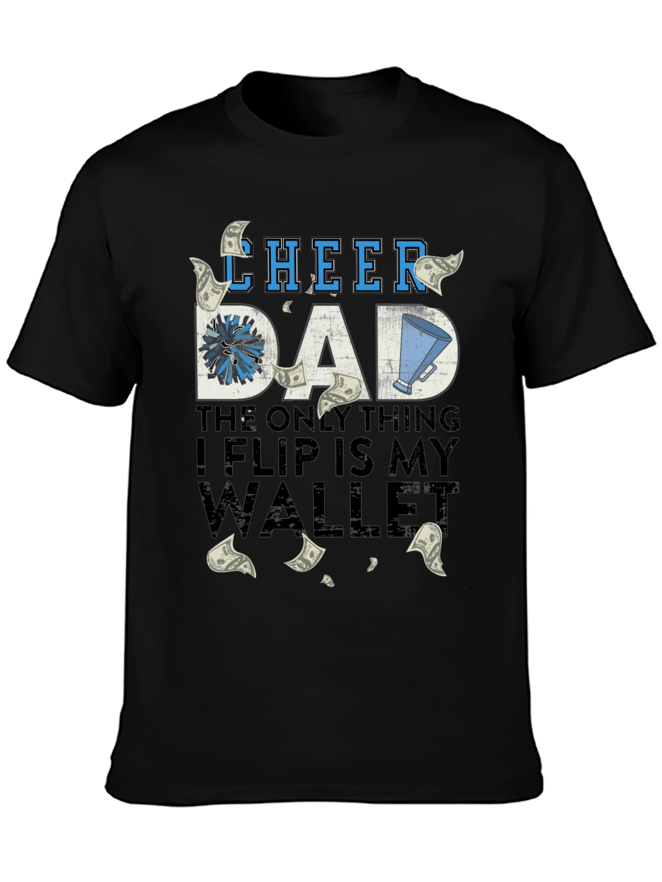 Cheer Dad T-Shirt - Humorous Parent Apparel - 3