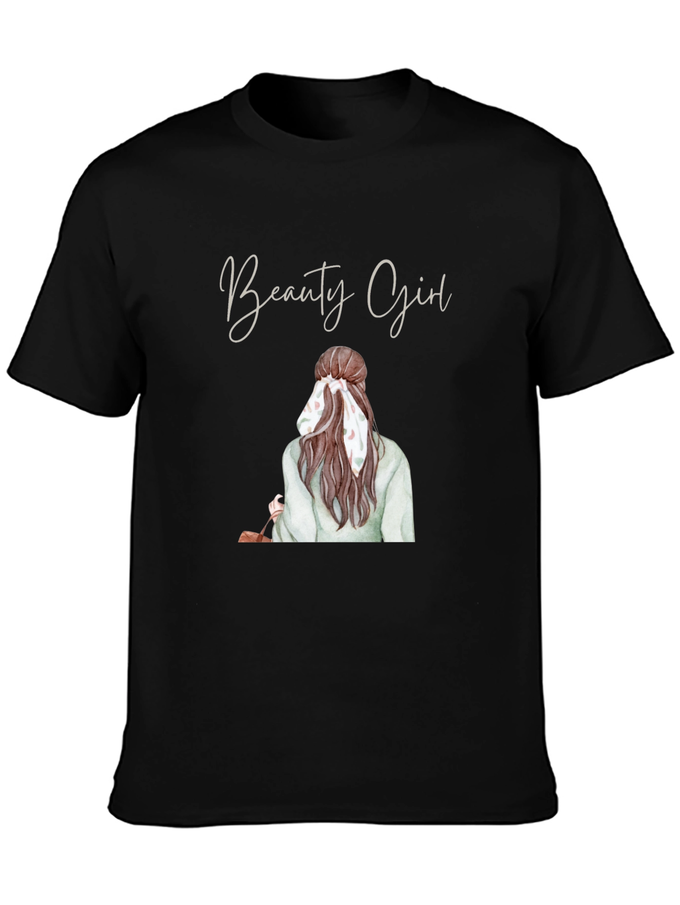 Black Beauty Girl Graphic Tee - Stylish & Trendy view 3